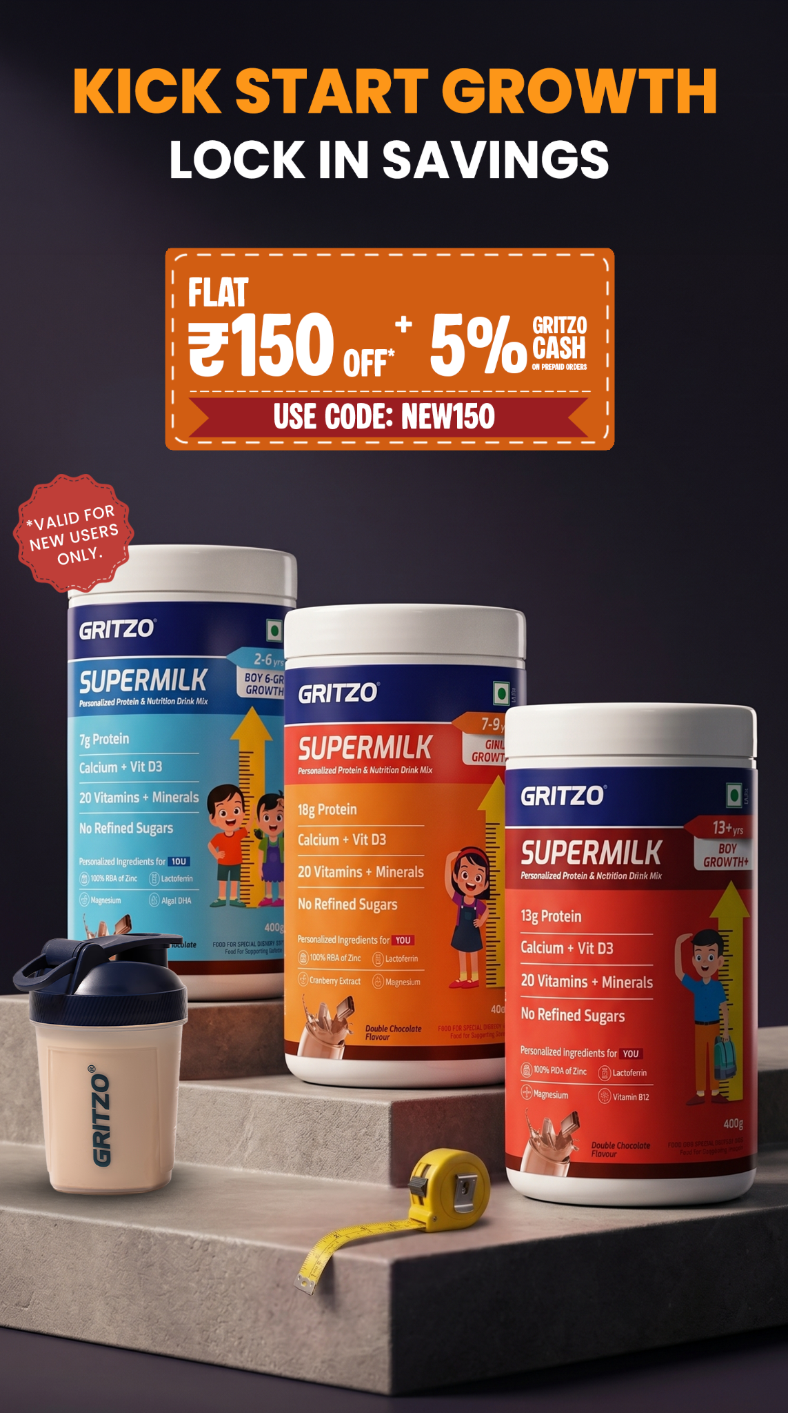 Gritzo SuperMilk Facebook ad