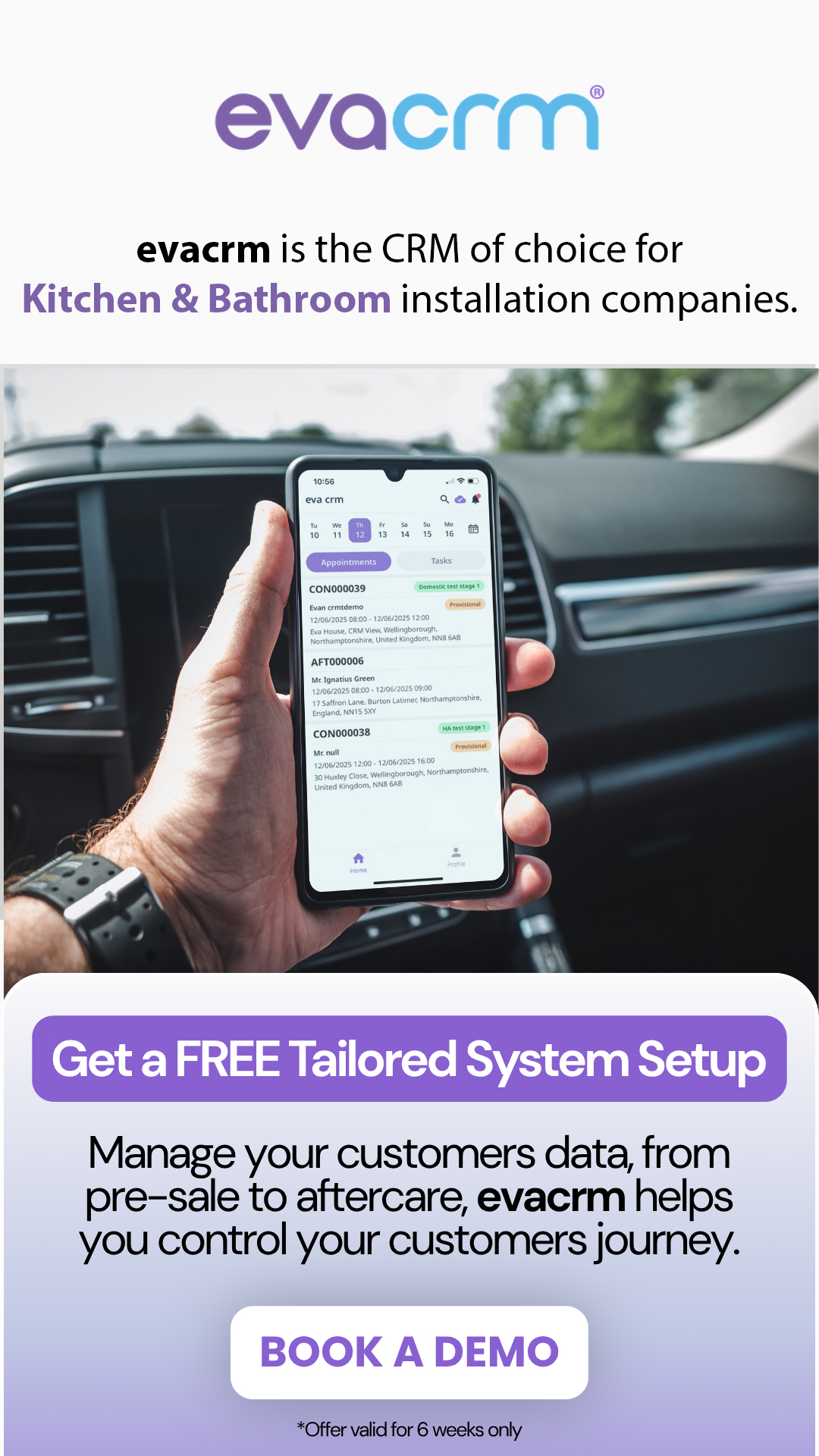 eva crm ltd Facebook ad from May 28, 2026