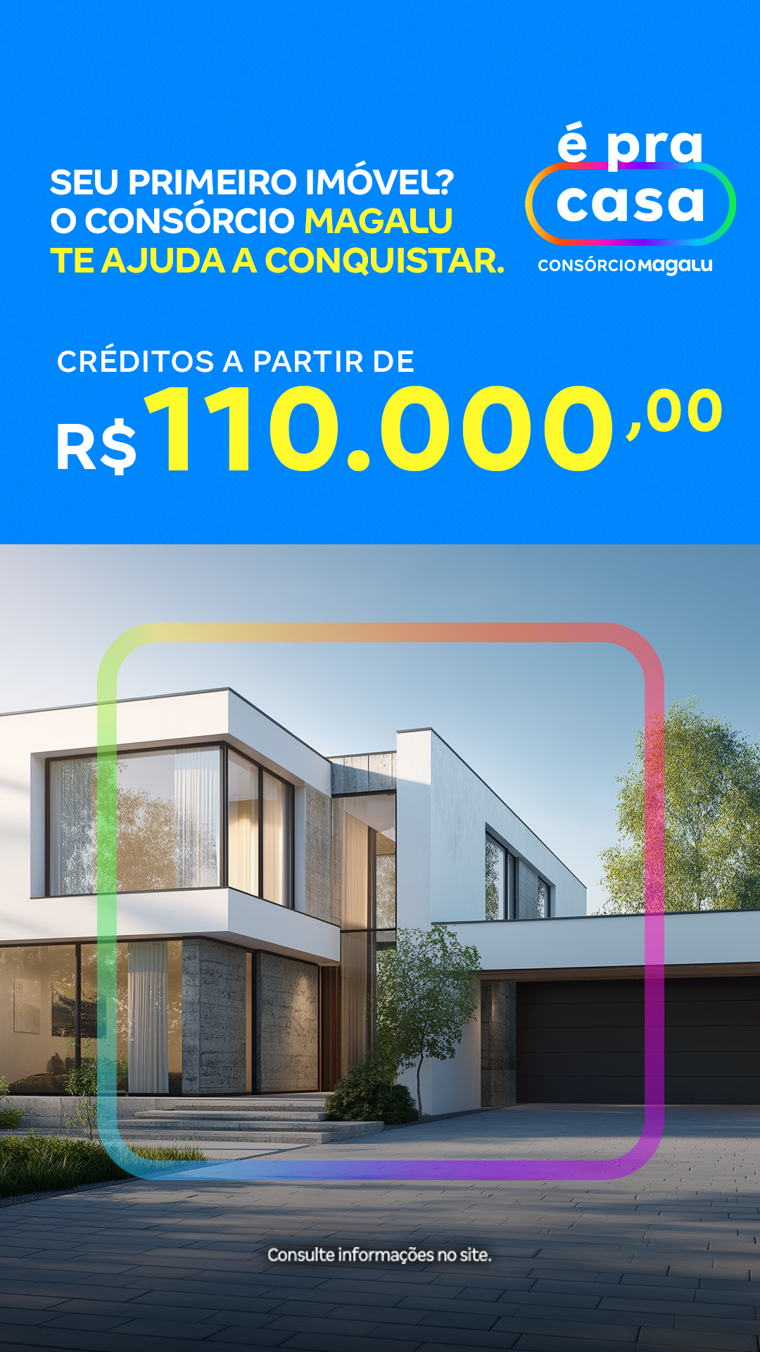 Consórcio Magalu Facebook ad from Jan 2, 2026