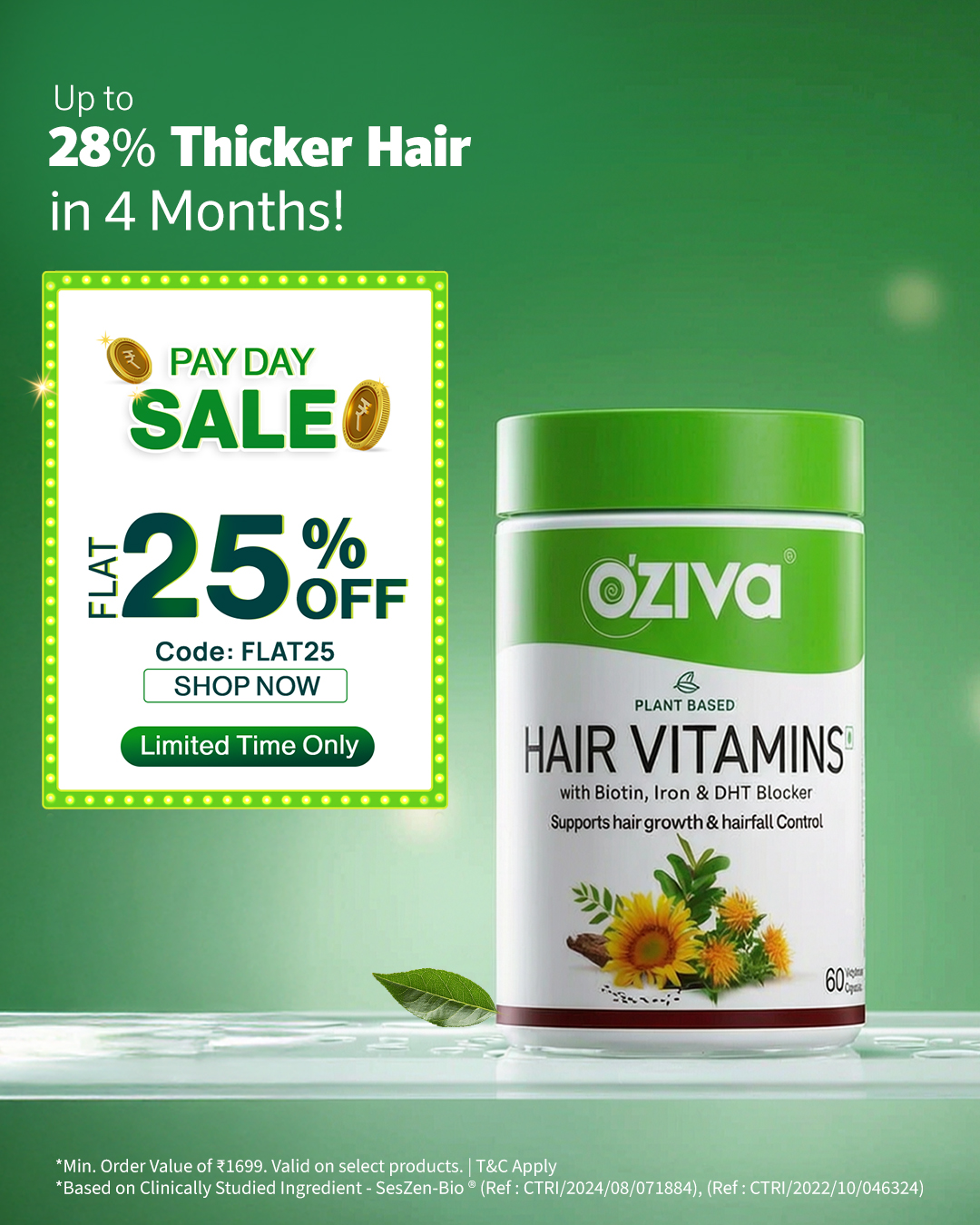 OZiva Facebook ad