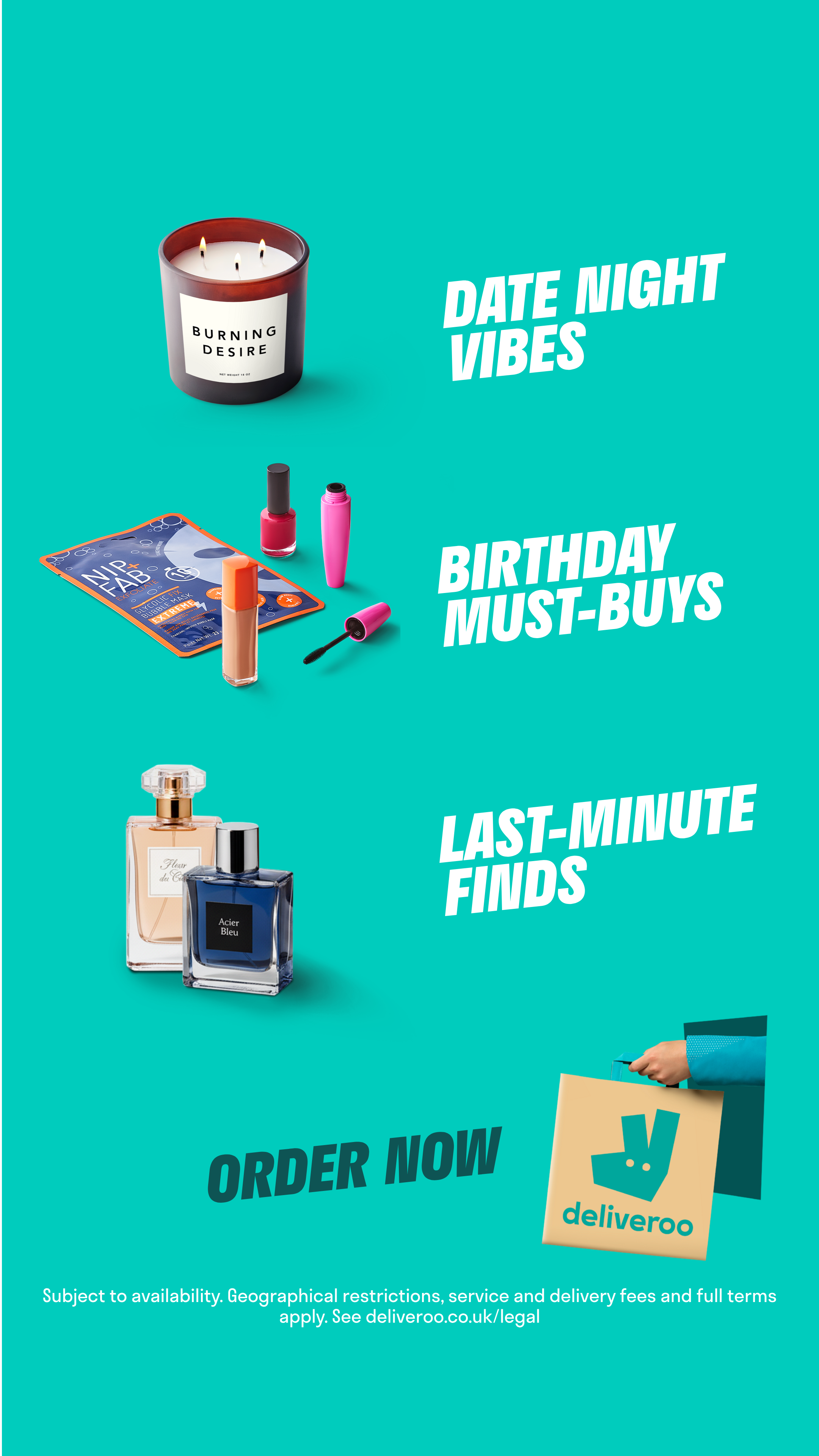 Deliveroo Facebook ad