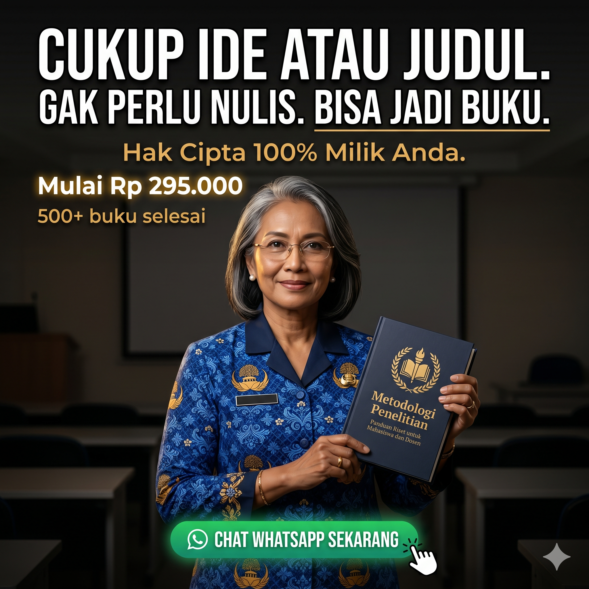 Jasa Penulisan Buku Ghostwriting Facebook ad