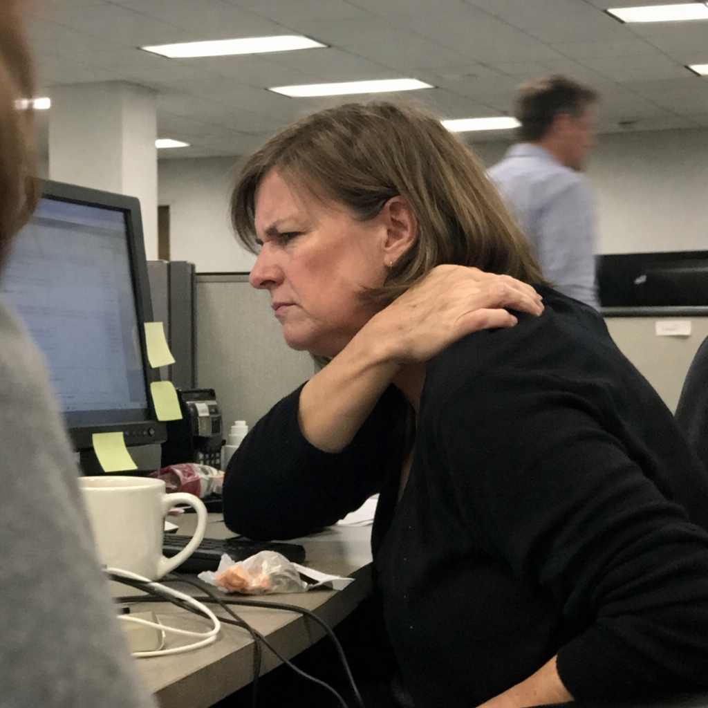 BoniBelle Facebook ad: 8 Hours A Day Did This To My Neck