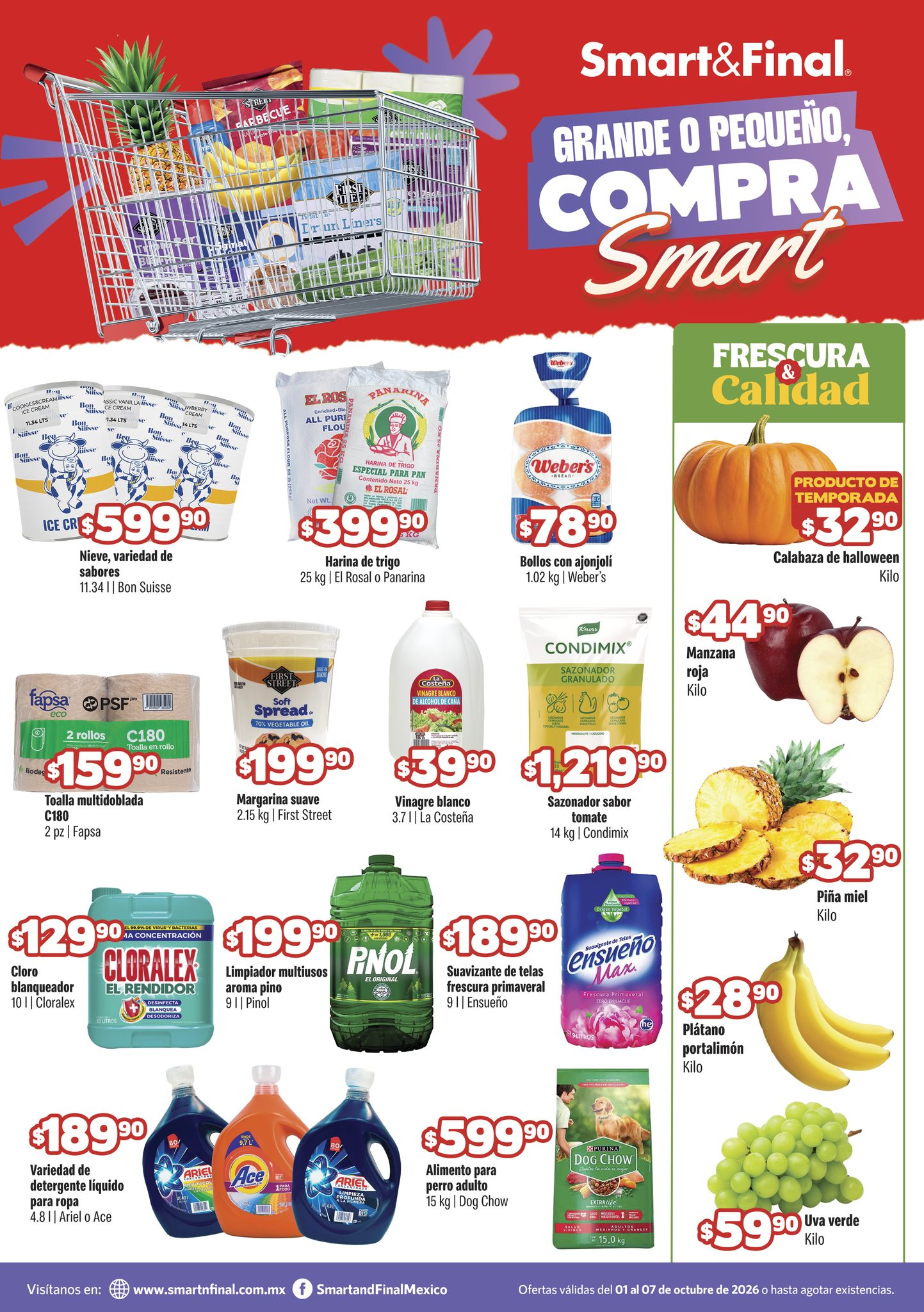 Smart & Final México Facebook ad: ¡Desbloquea el ahorro!