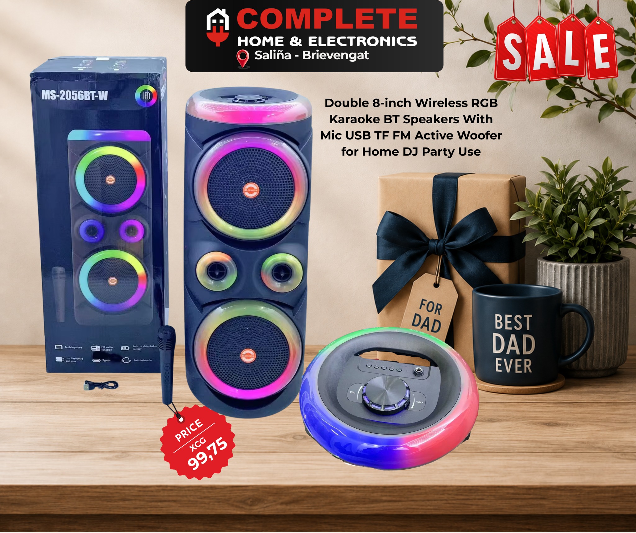 Complete Home Curacao Facebook ad: Variety Of Bluetooth Speakers offers a fantastic way…