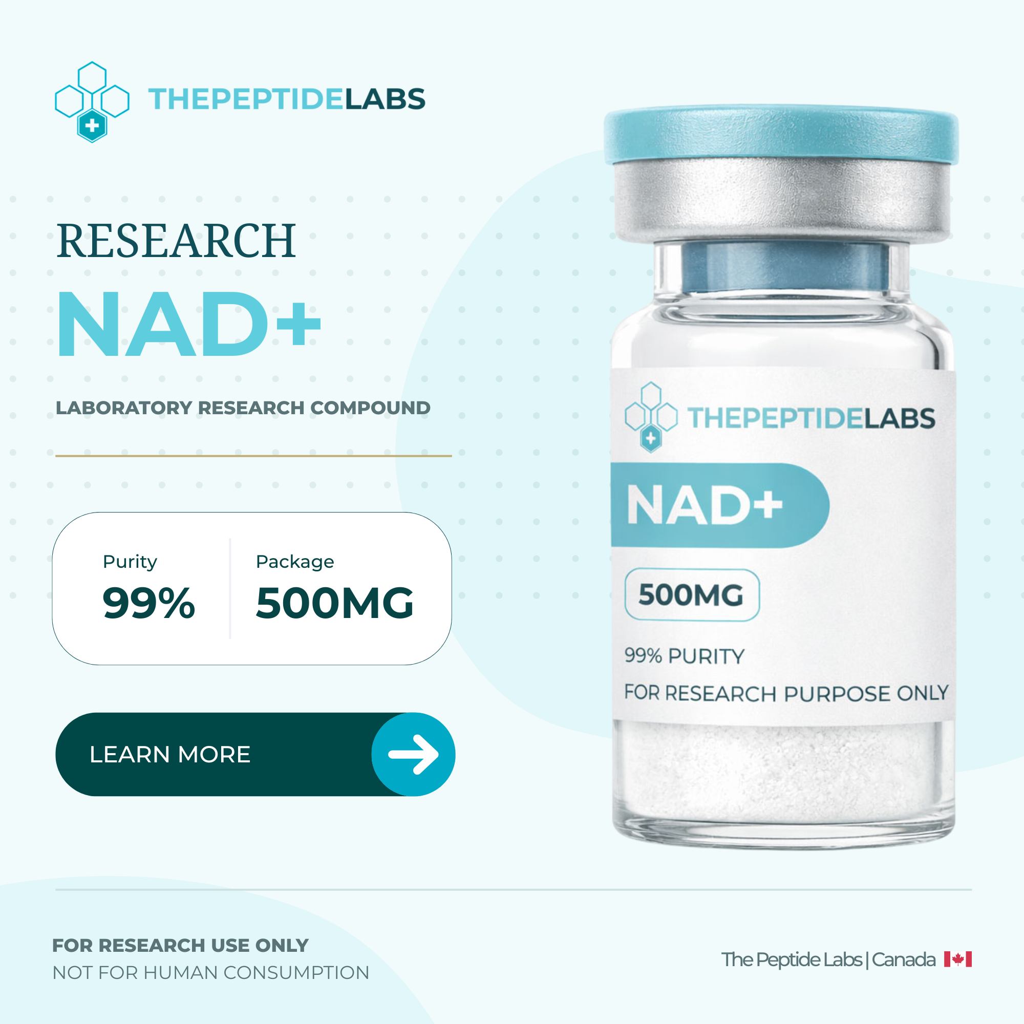 The Peptide Labs Facebook ad: The Peptide Labs | High-Purity Research Peptides Canada