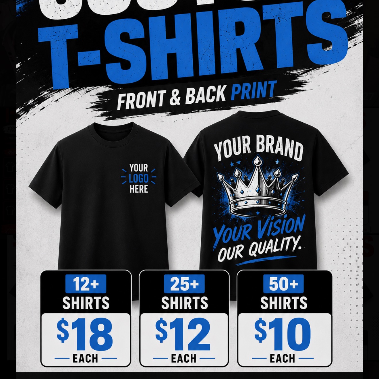 Simply Nice Canada Facebook ad: Custom T-Shirts Done Right