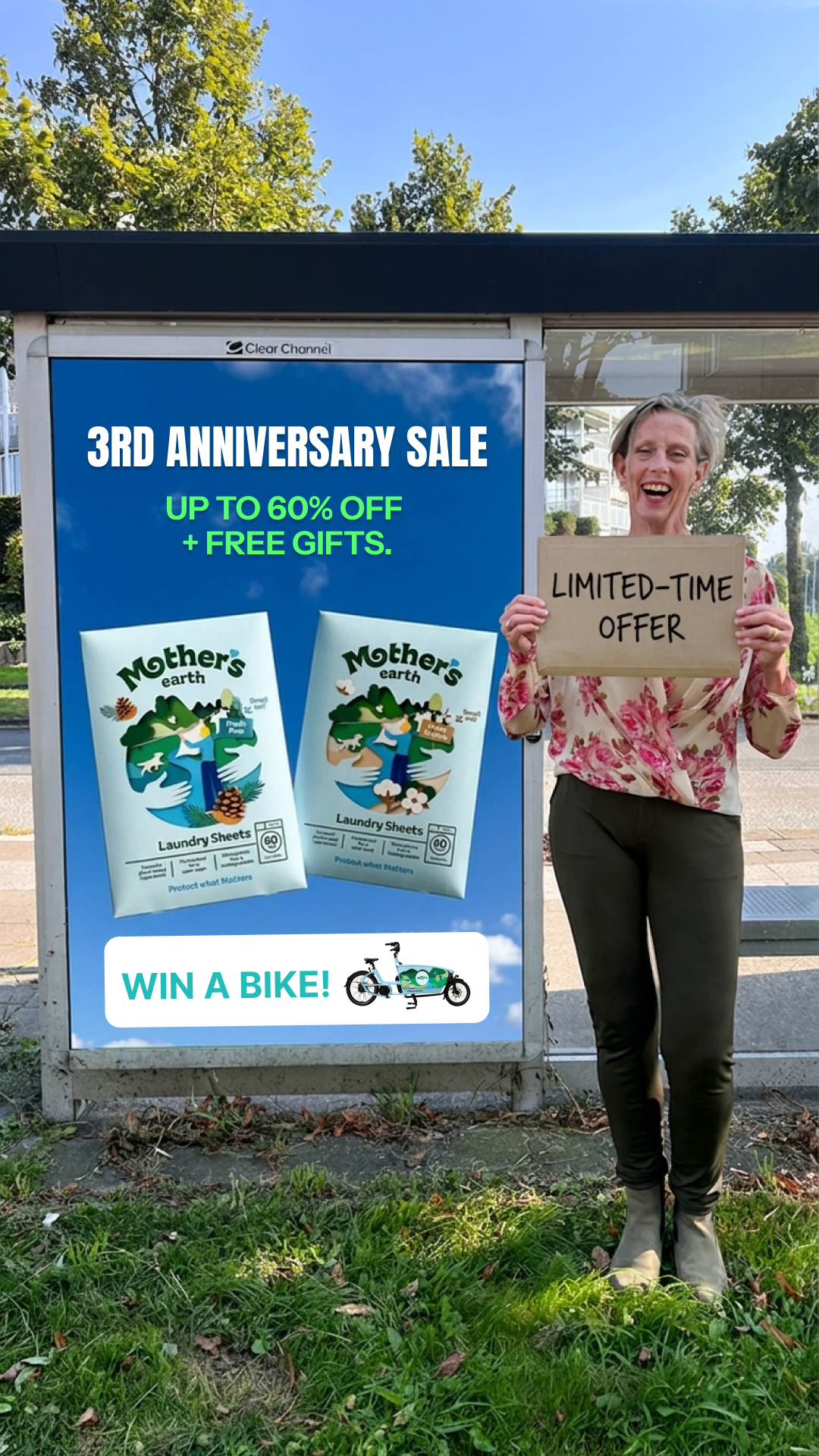 Mothers Earth Facebook ad