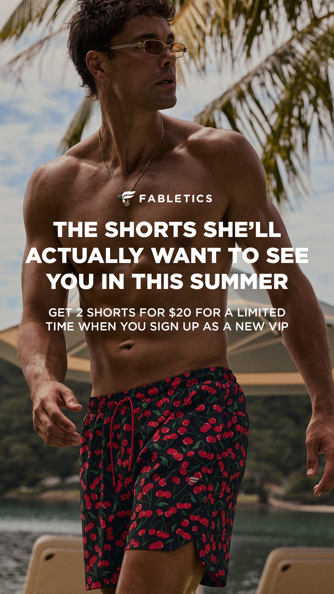 Fabletics Men Facebook ad