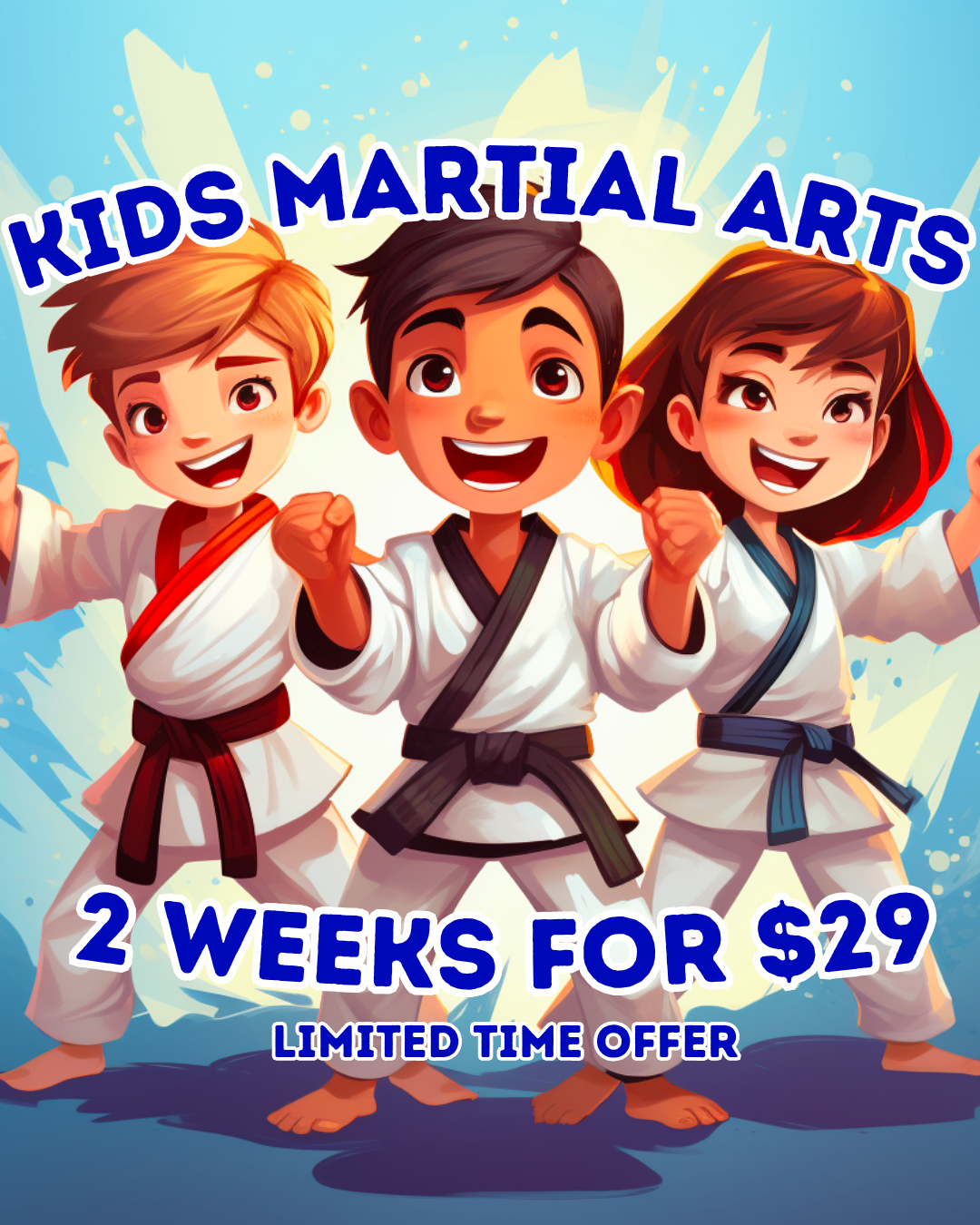 Lone Star Black Belt Academy Facebook ad