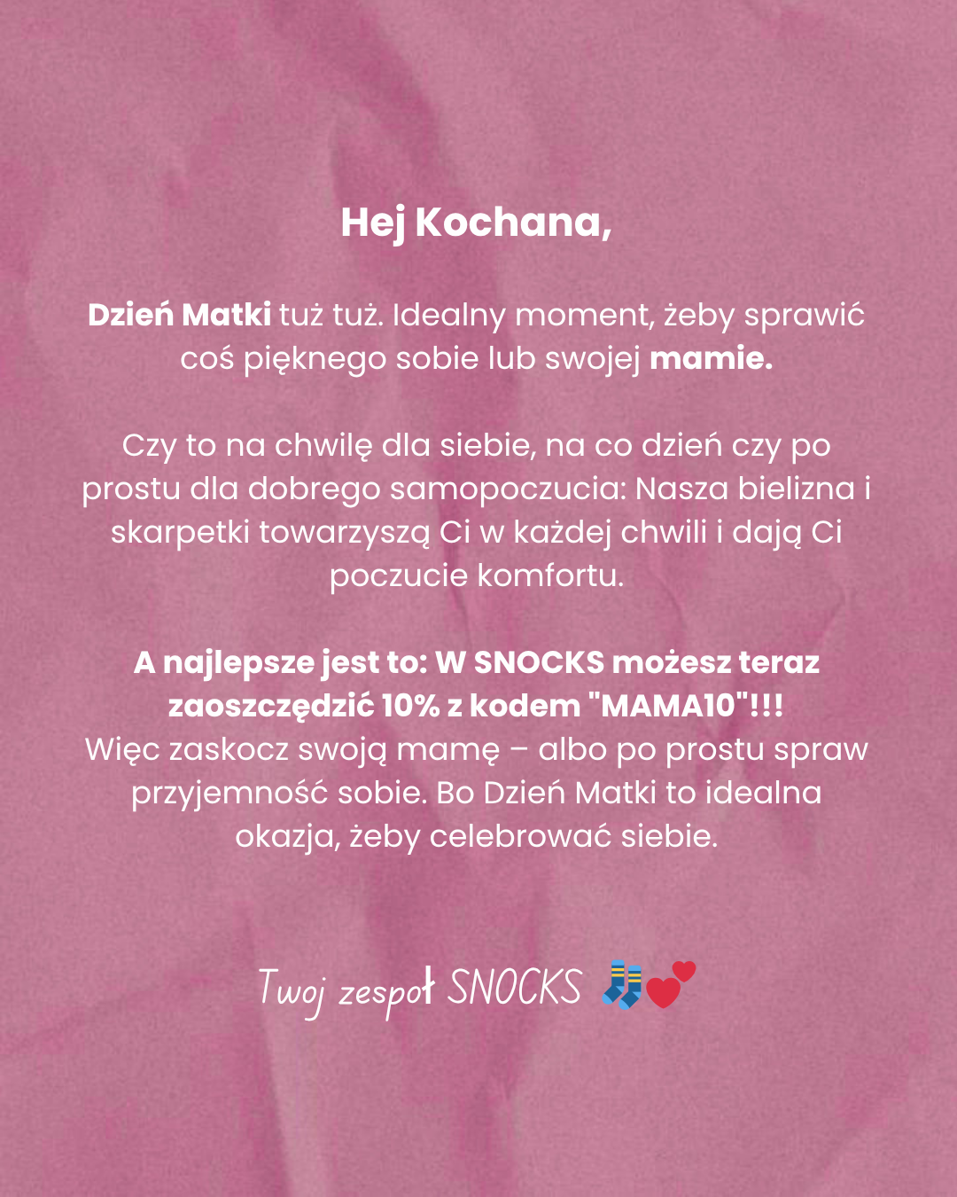 Snocks Facebook ad