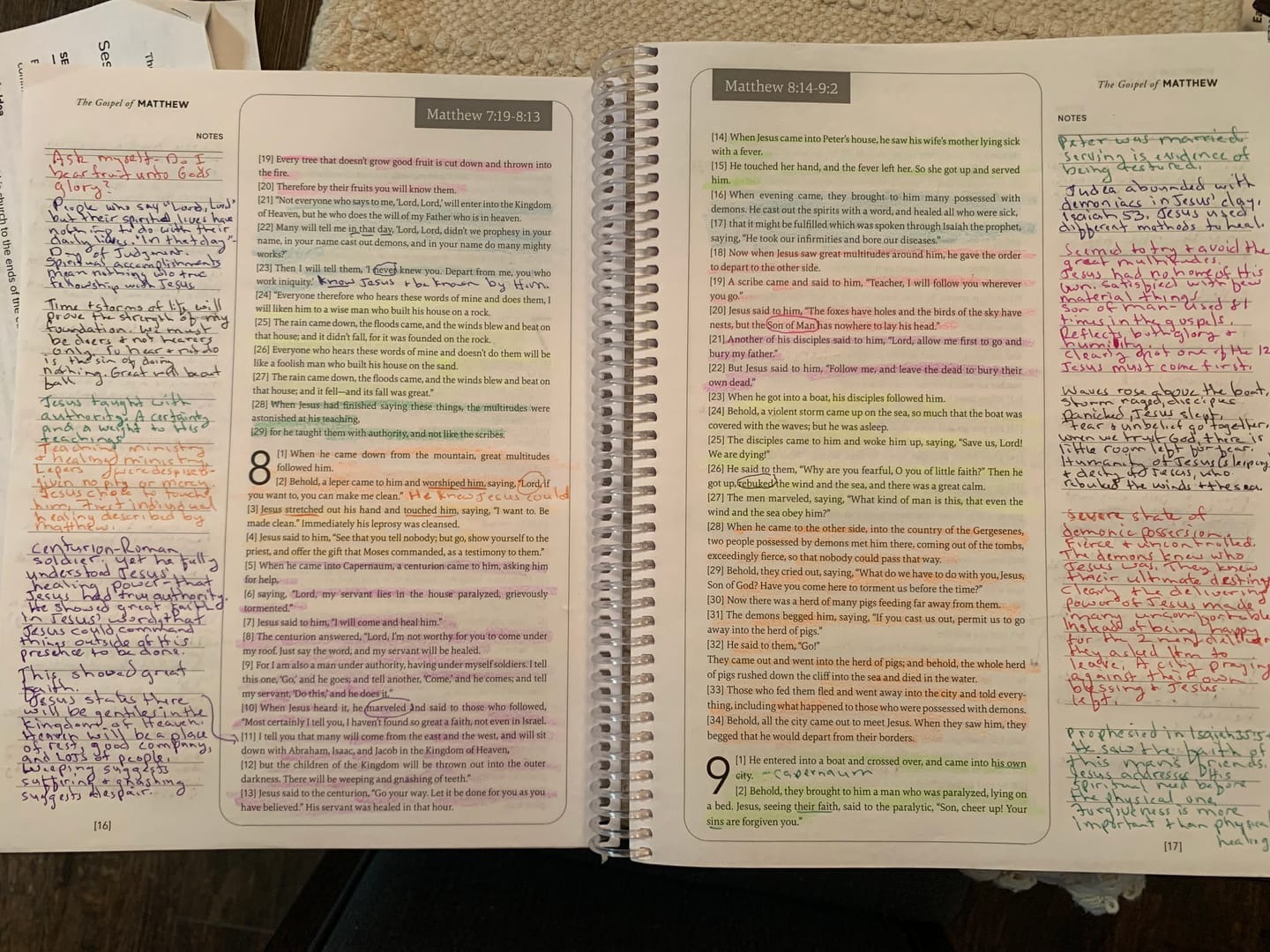Spiral Bible Customers Facebook ad: Spiral Bible - The Bible for Notetakers