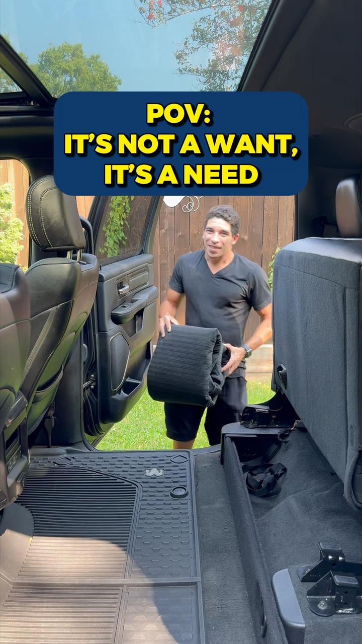 RUFF Liners Facebook ad: Cheap covers don’t protect your doors or last.