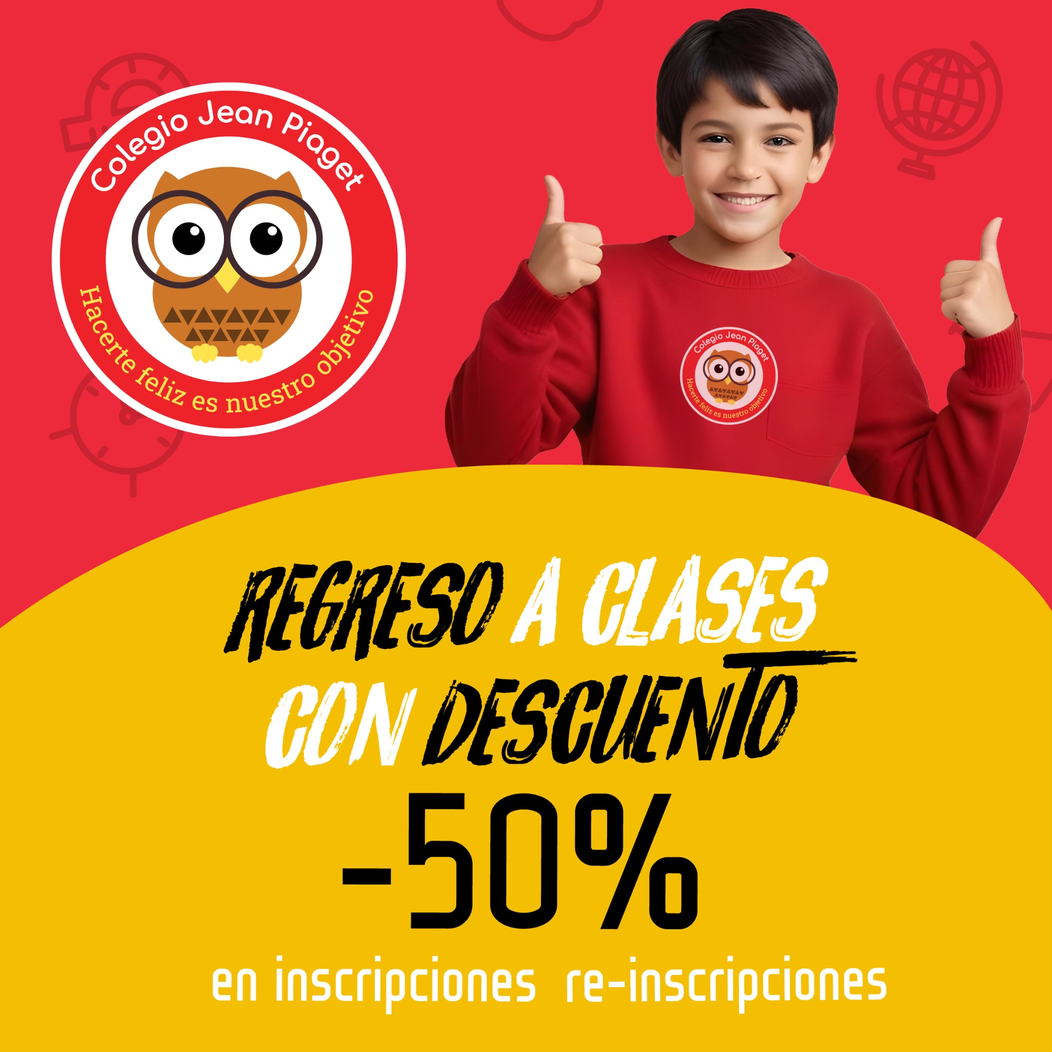 El Piaget Xochimilco Facebook ad: ¡Inscripciones Abiertas en Colegio Jean Piaget!