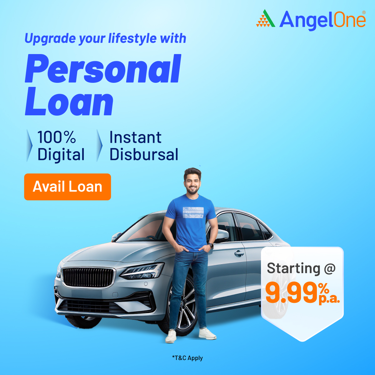 Angel One Facebook ad