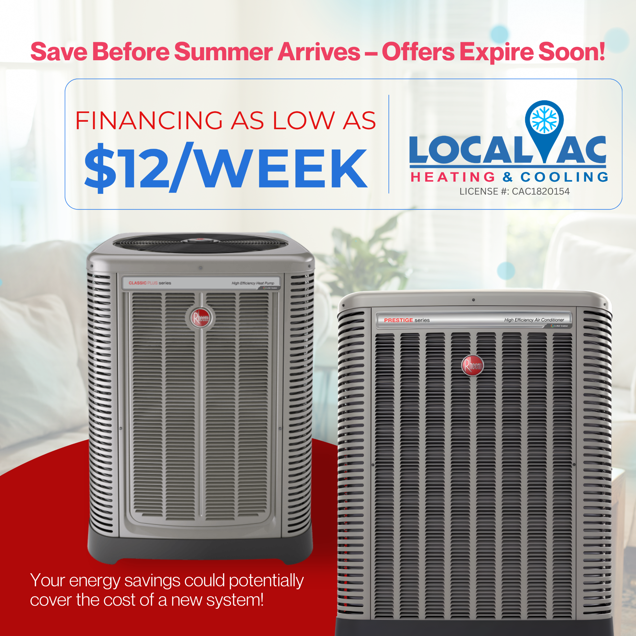 Local AC Facebook ad: $12/Week for a New AC? Orlando Homeowners Are Upgrading Now