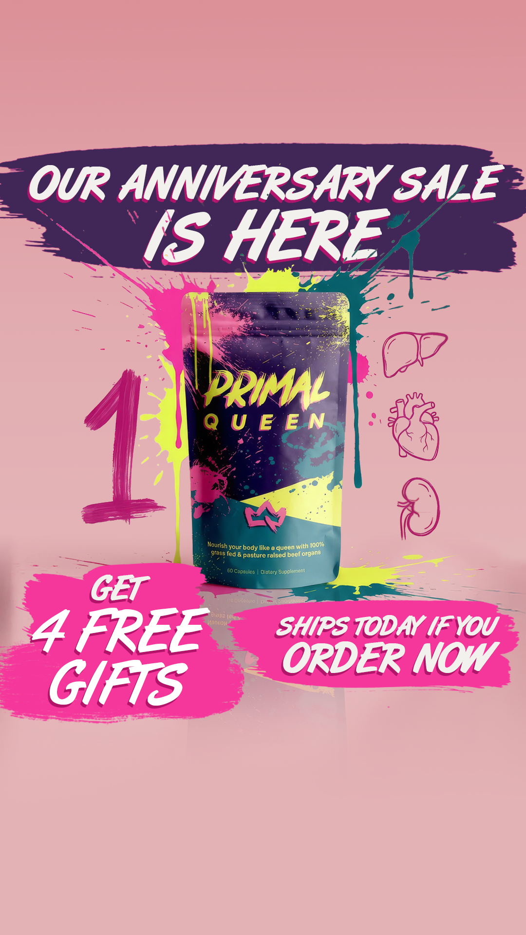 Primal Queen Facebook ad