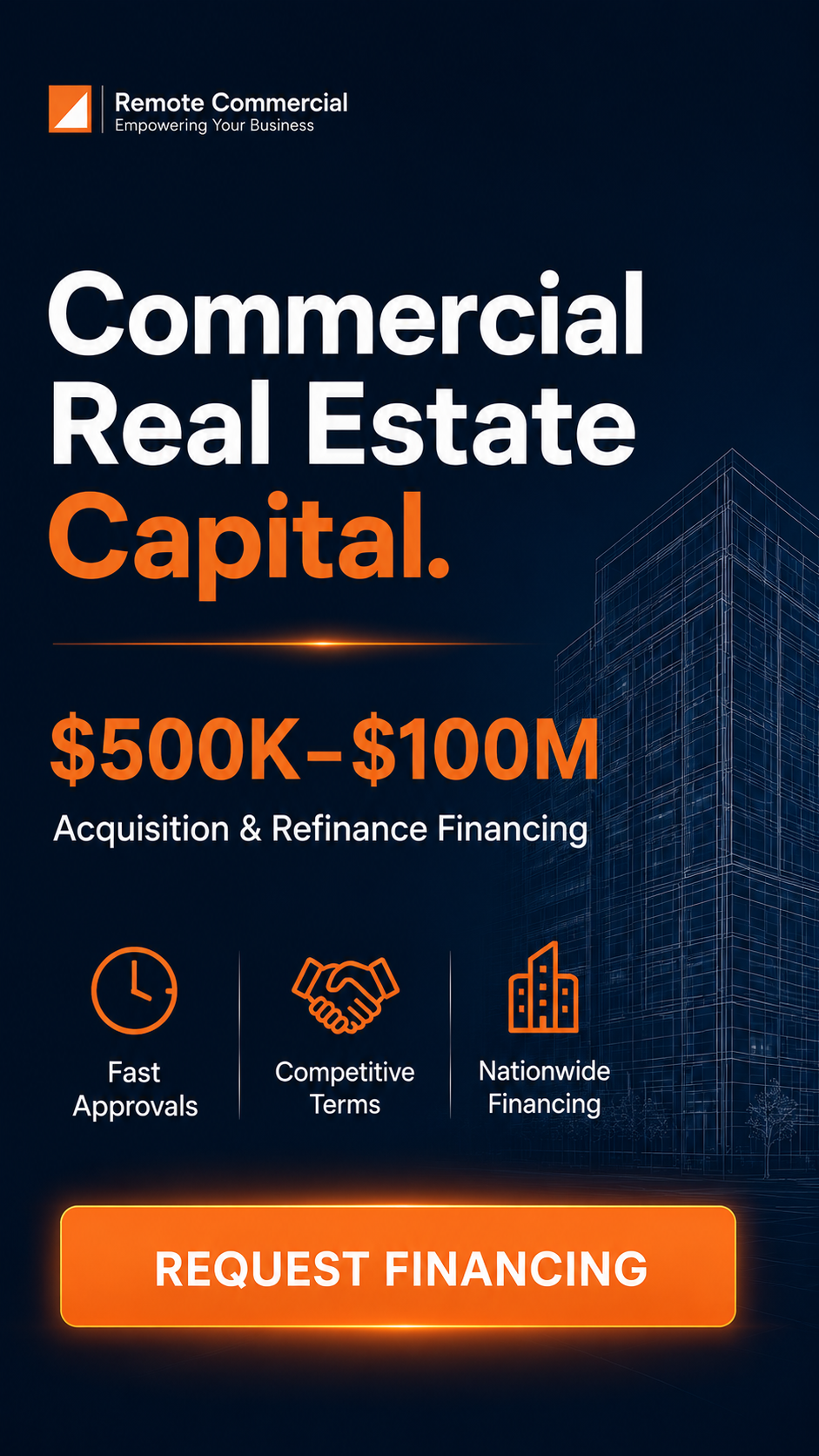 Remote Commercial Facebook ad from Jul 7, 2026