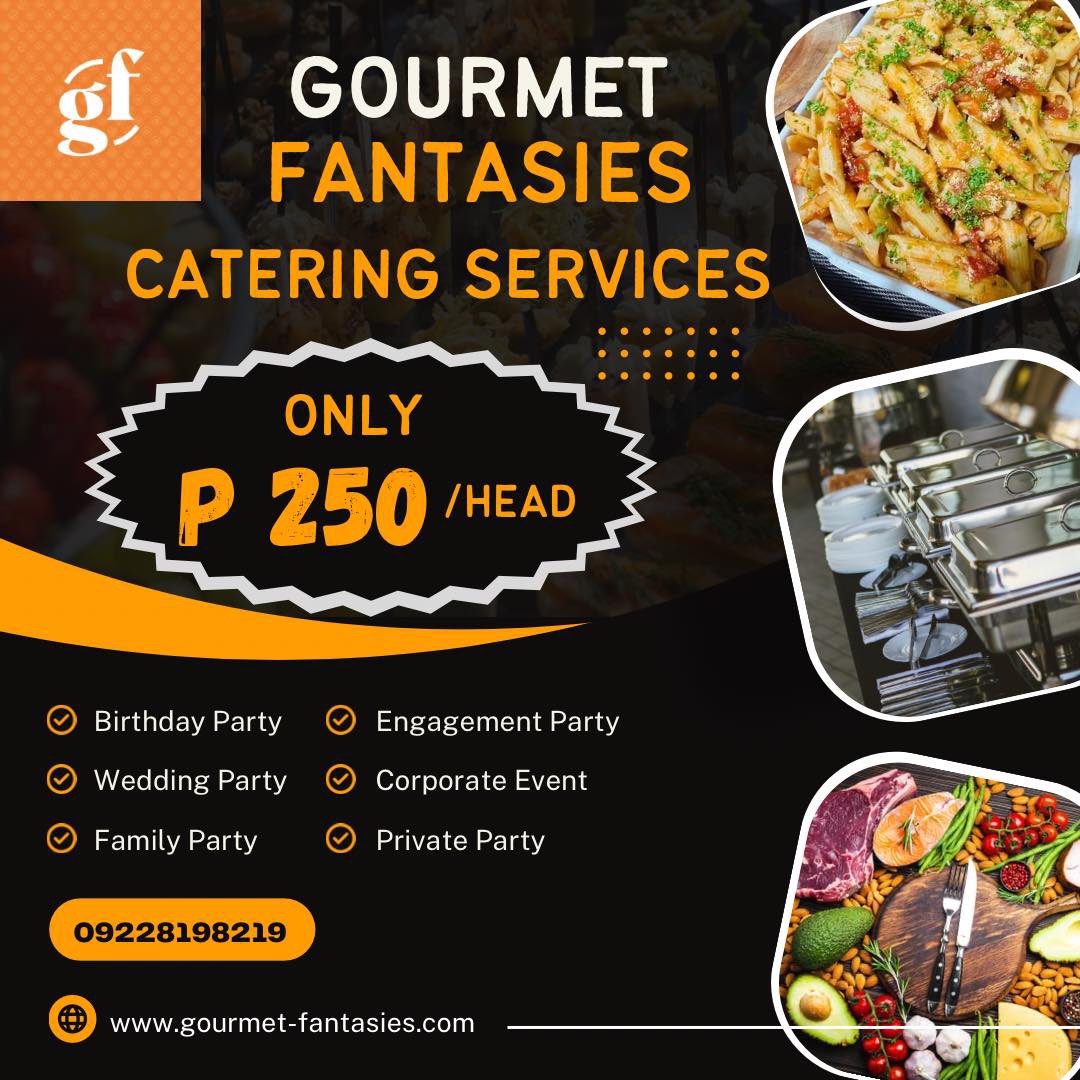 Gourmet Fantasies Kitchen Facebook ad: Chat in Messenger