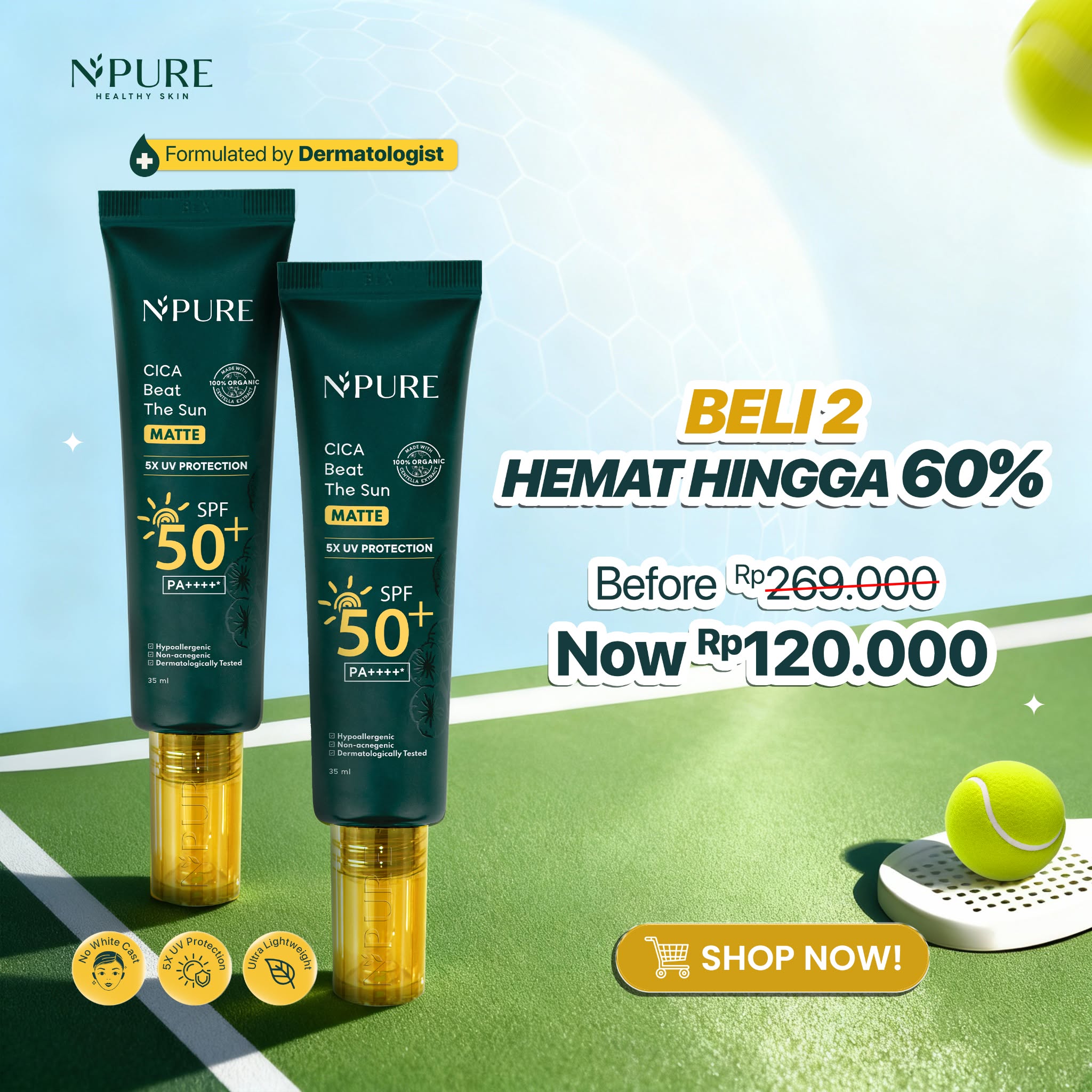 NPURE Facebook ad