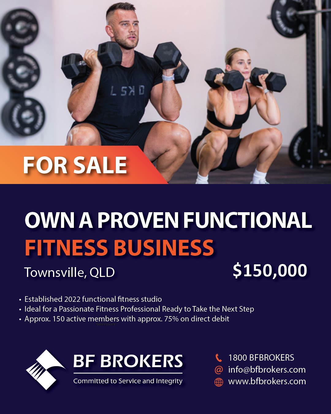 BF Brokers Group Facebook ad