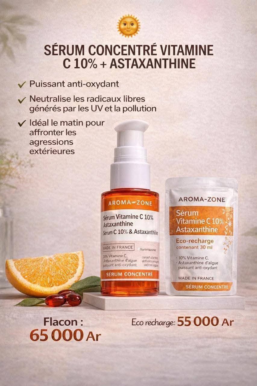 Global Cosmetiques Facebook ad: Produits Aroma Zone disponibles