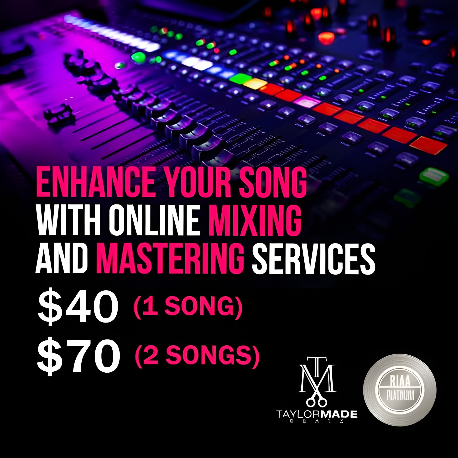 TaylorMade Beatz Facebook ad: Fast Turnaround!