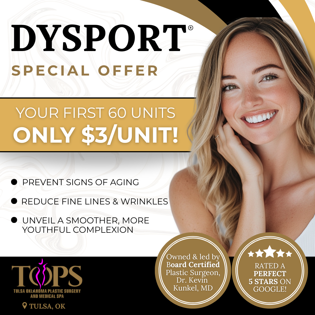 Tulsa Oklahoma Plastic Surgery/TOPS Medical Spa Facebook ad