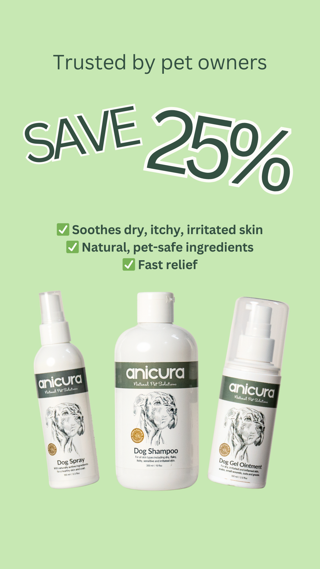 Anicura Natural Pet Solutions Facebook ad