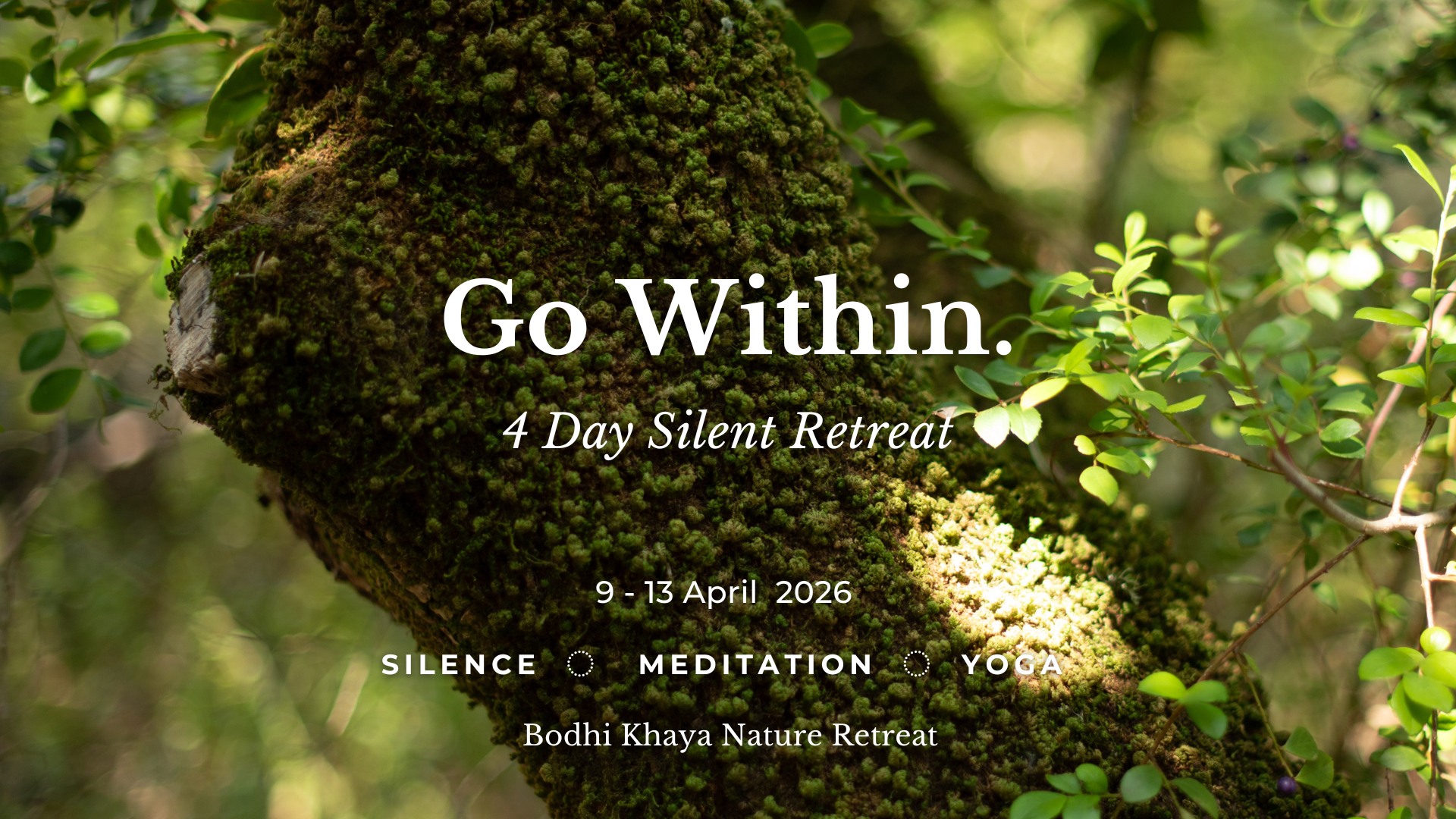 Bodhi Khaya Nature Retreat Facebook ad