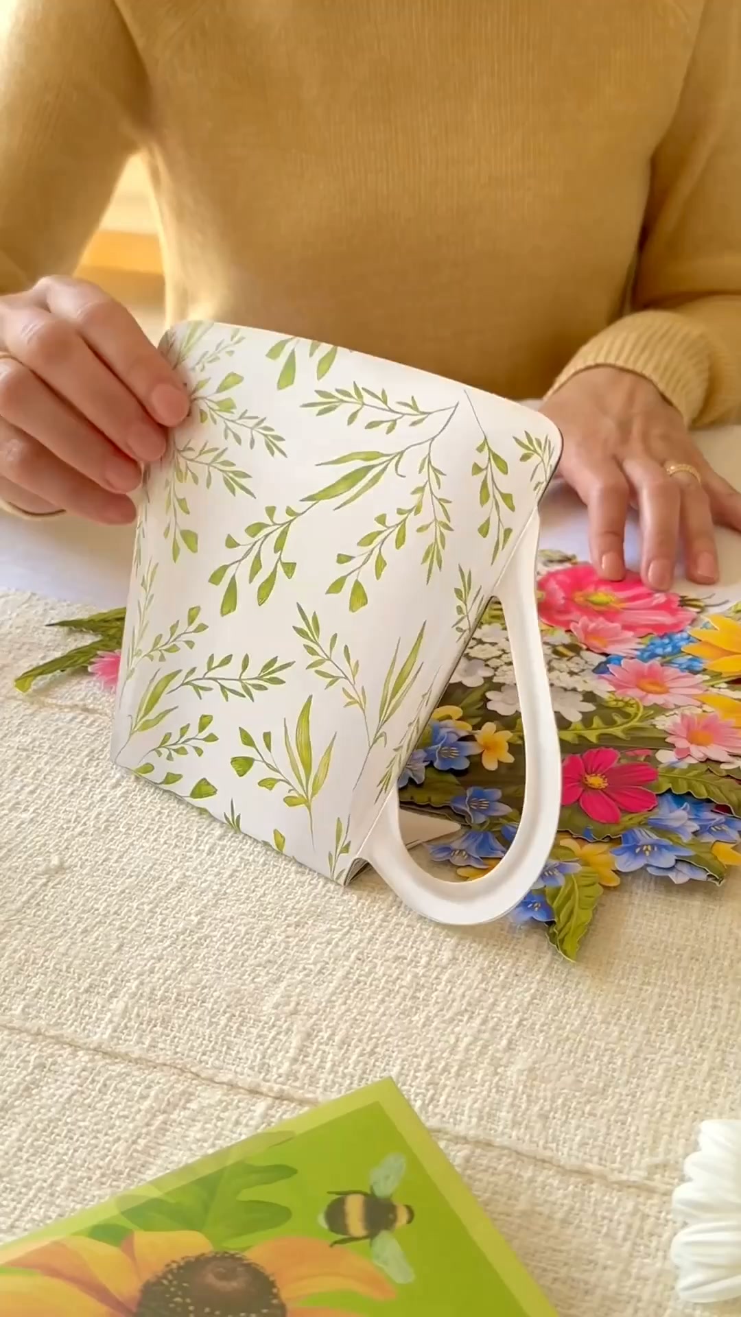Freshcut Paper Facebook ad: Wildflower Meadow
