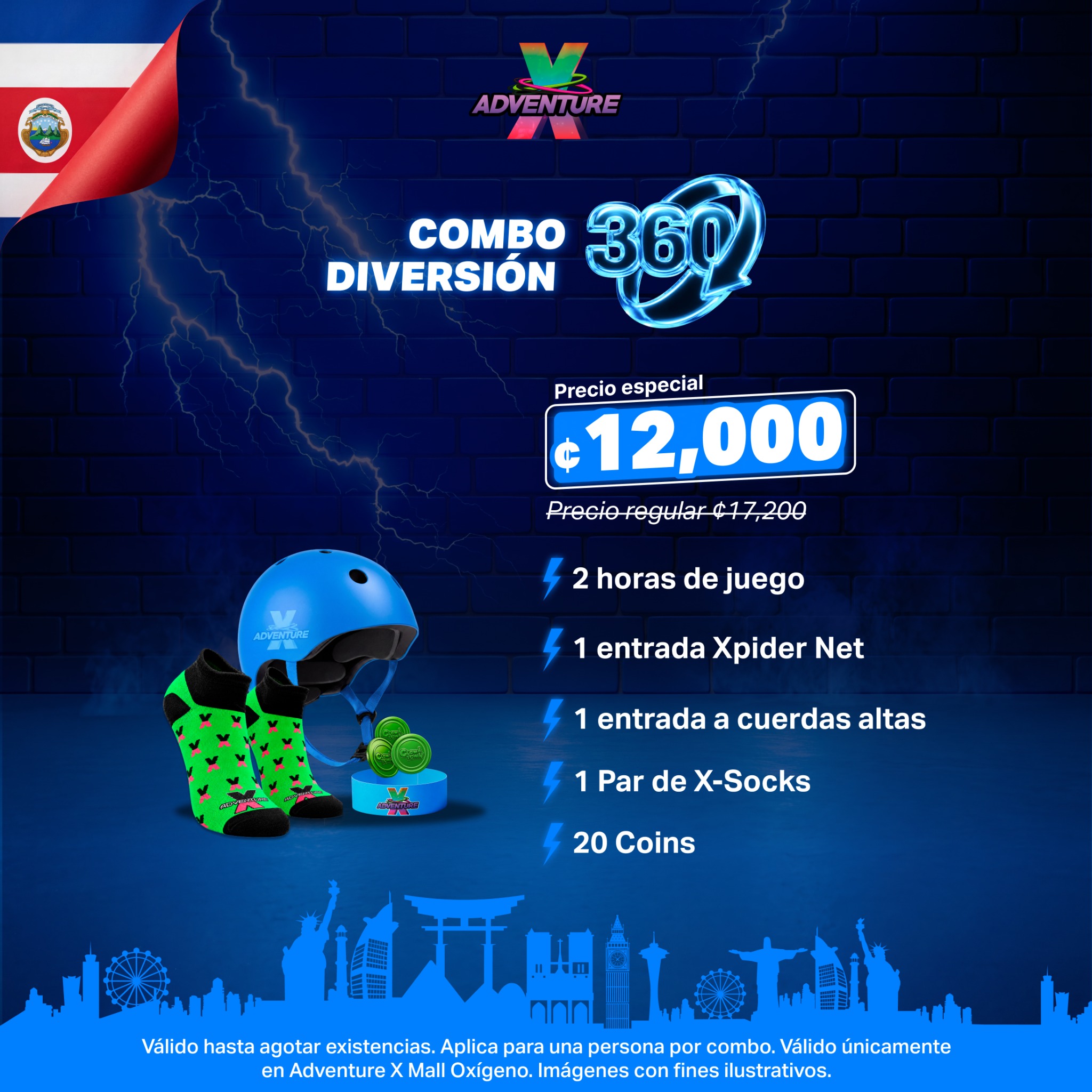 Adventure X Costa Rica Facebook ad