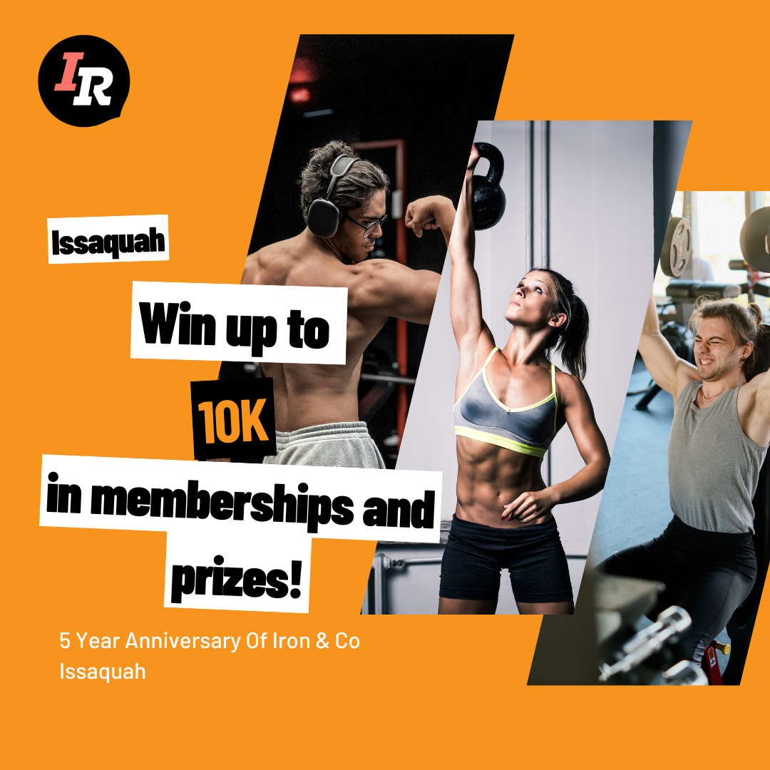 Iron & Co Issaquah Facebook ad: ๐๐ฎ๐ซ๐ง ๐
๐๐ญ & ๐๐๐ ๐๐๐!