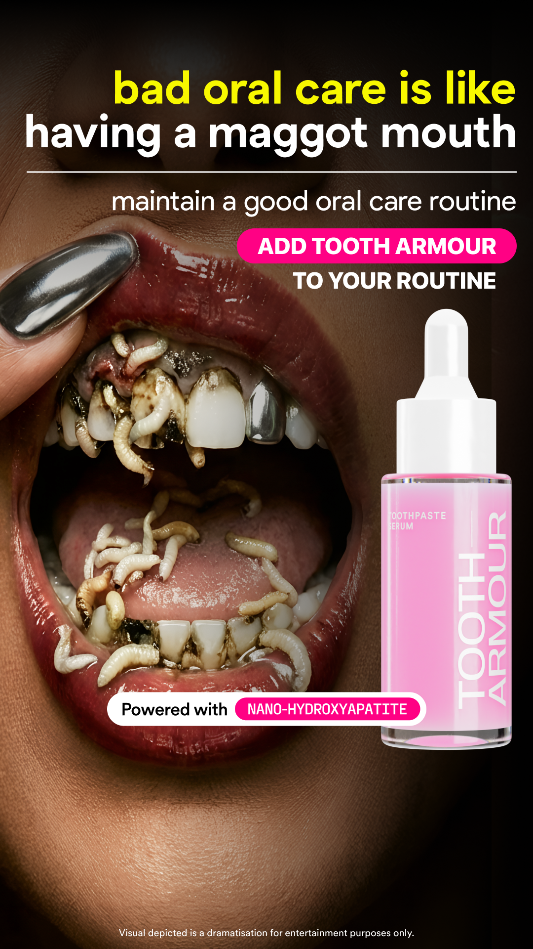 Hismile Facebook ad
