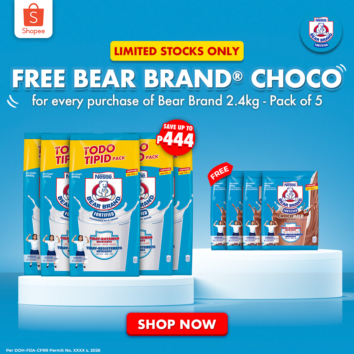 BEAR BRAND Powdered Milk Drink Facebook ad