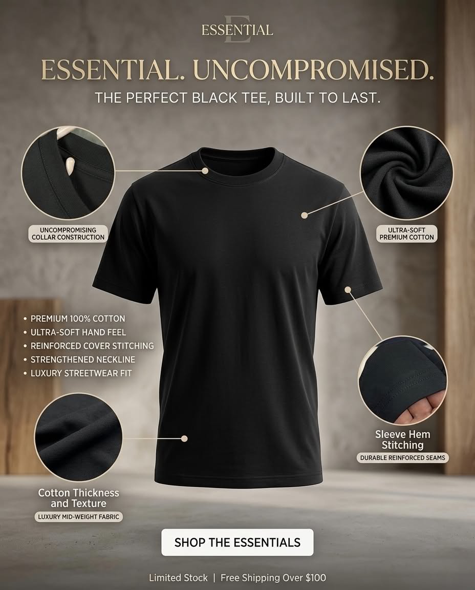 Walkers Dz Facebook ad: premium black