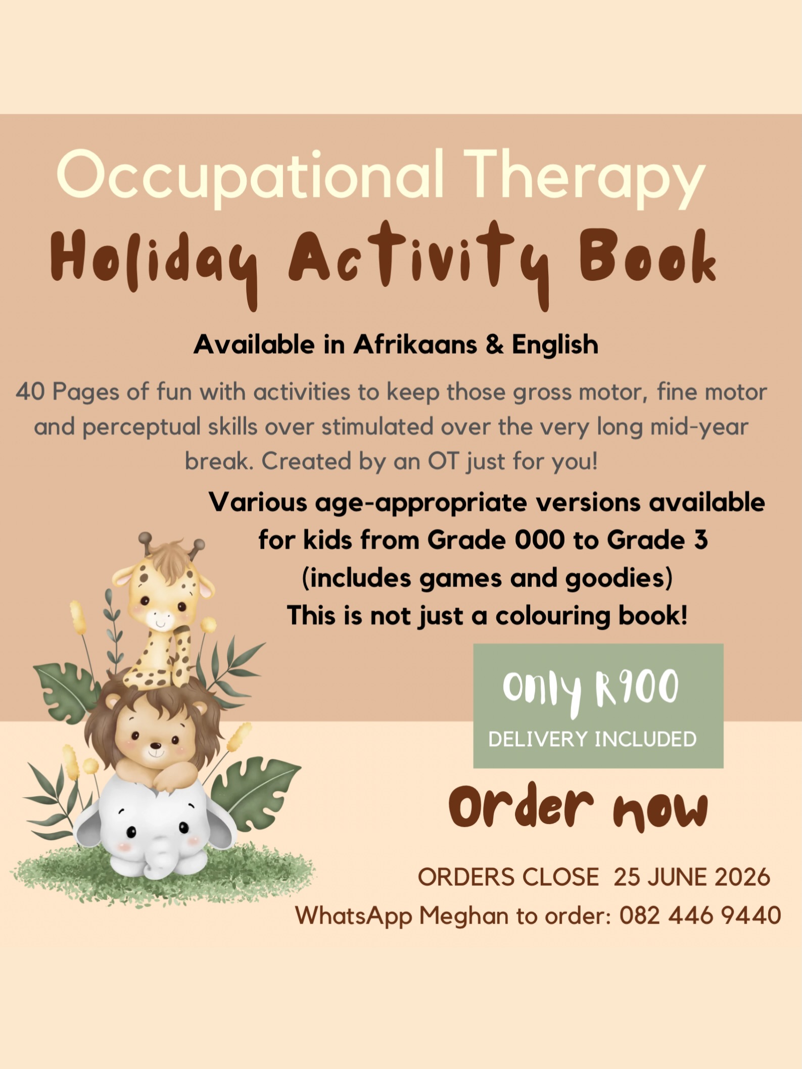 Meghan Butler Occupational Therapist / Arbeidsterapeut Facebook ad