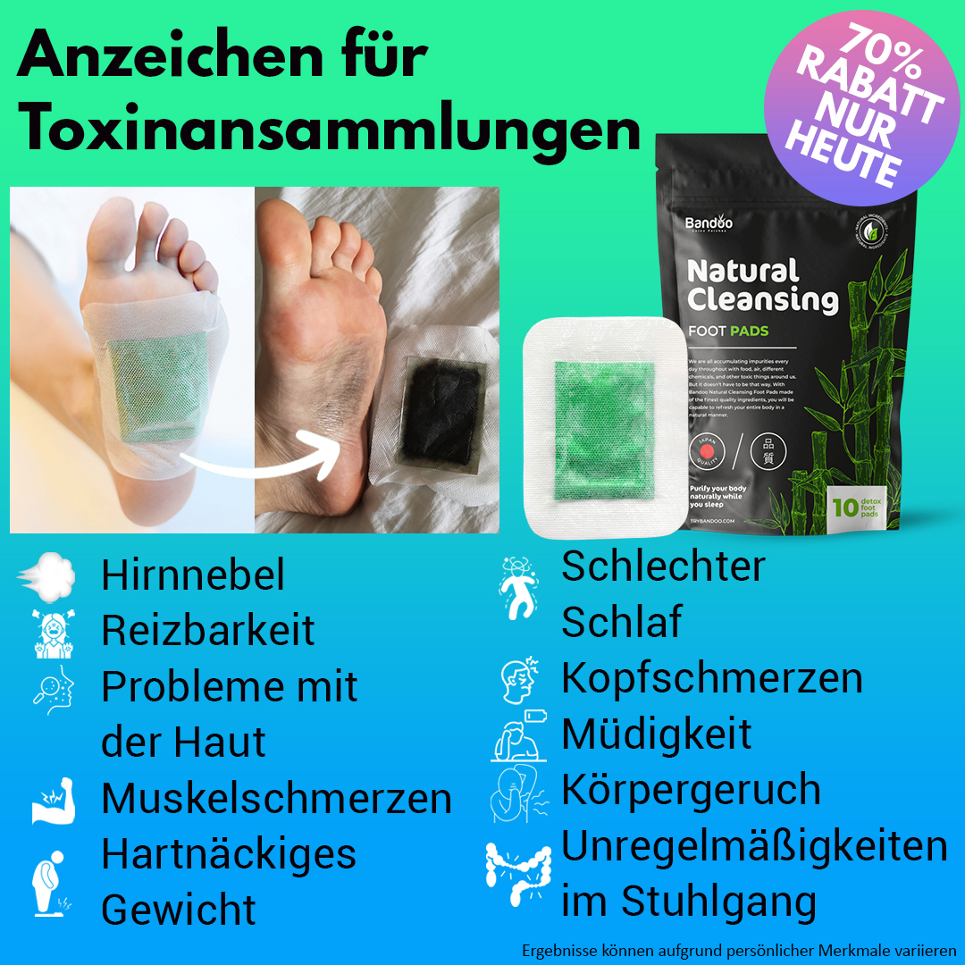 Natürliche Detox-Pflaster Facebook ad
