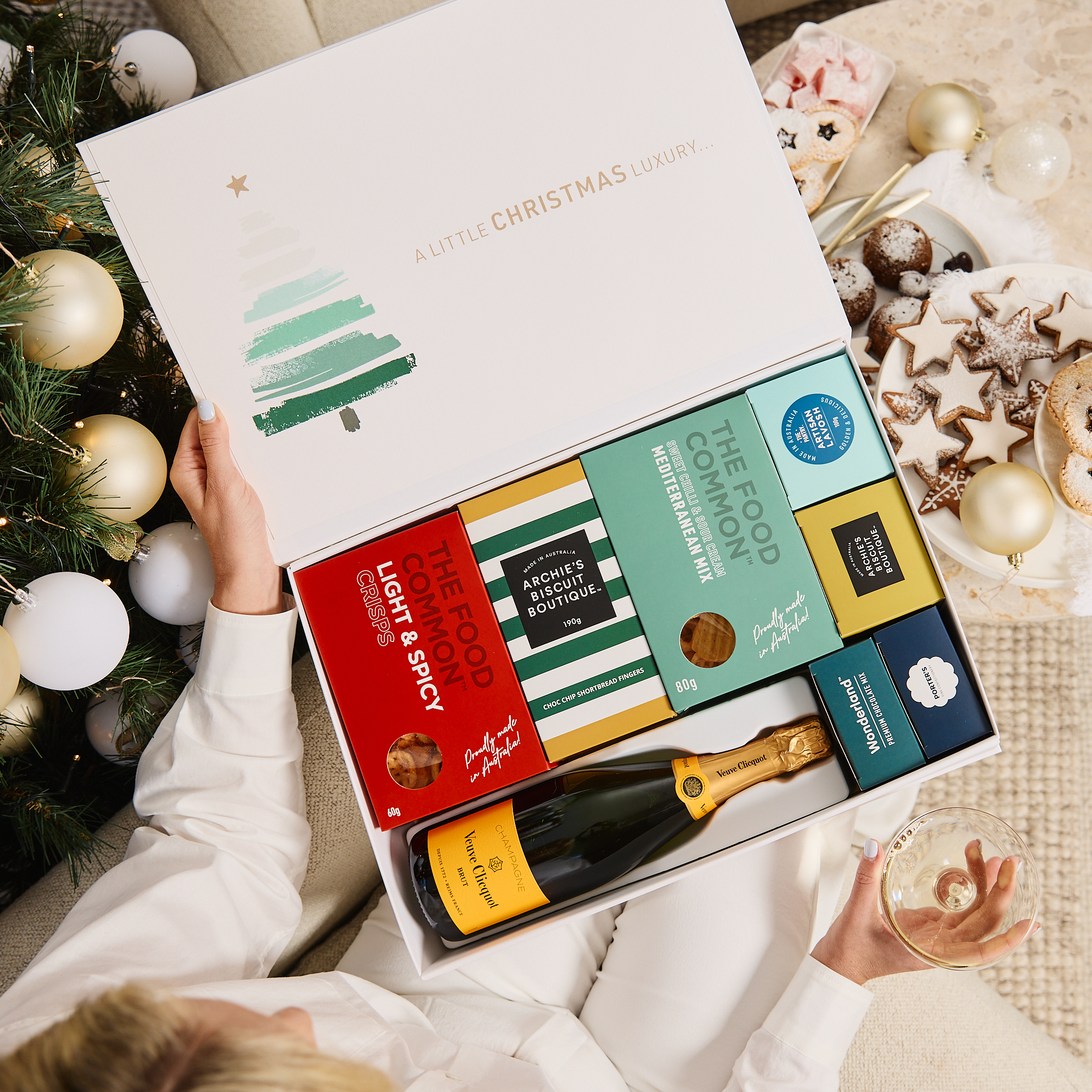First Class Hampers Facebook ad