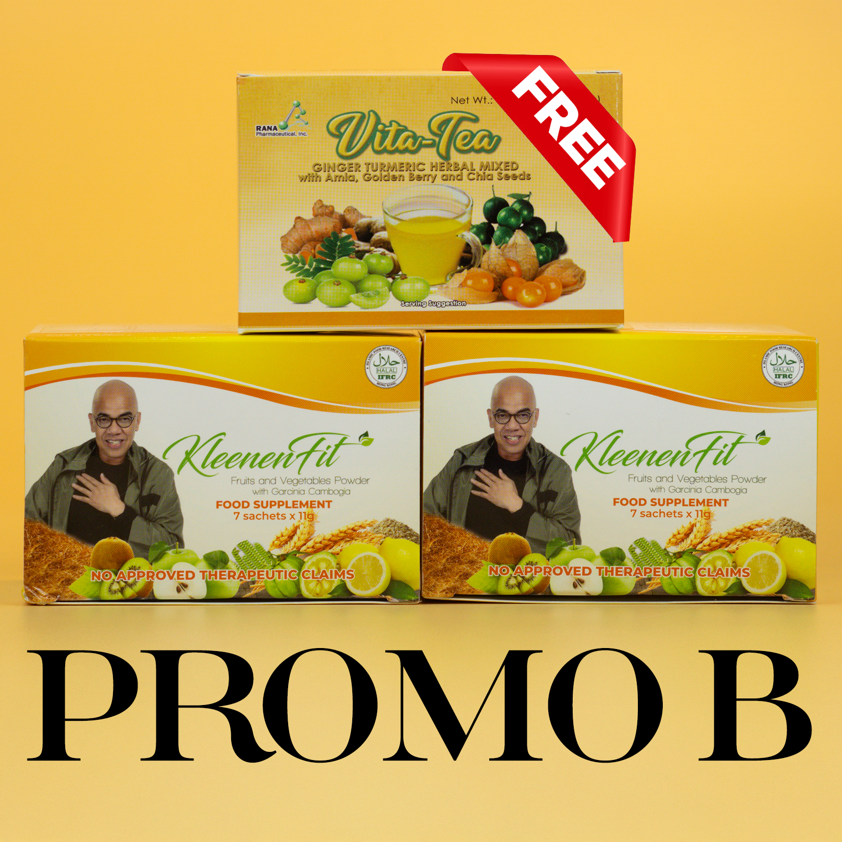 KleenenFit Philippines Facebook ad: BUY 2 GET 1 Vita-Tea