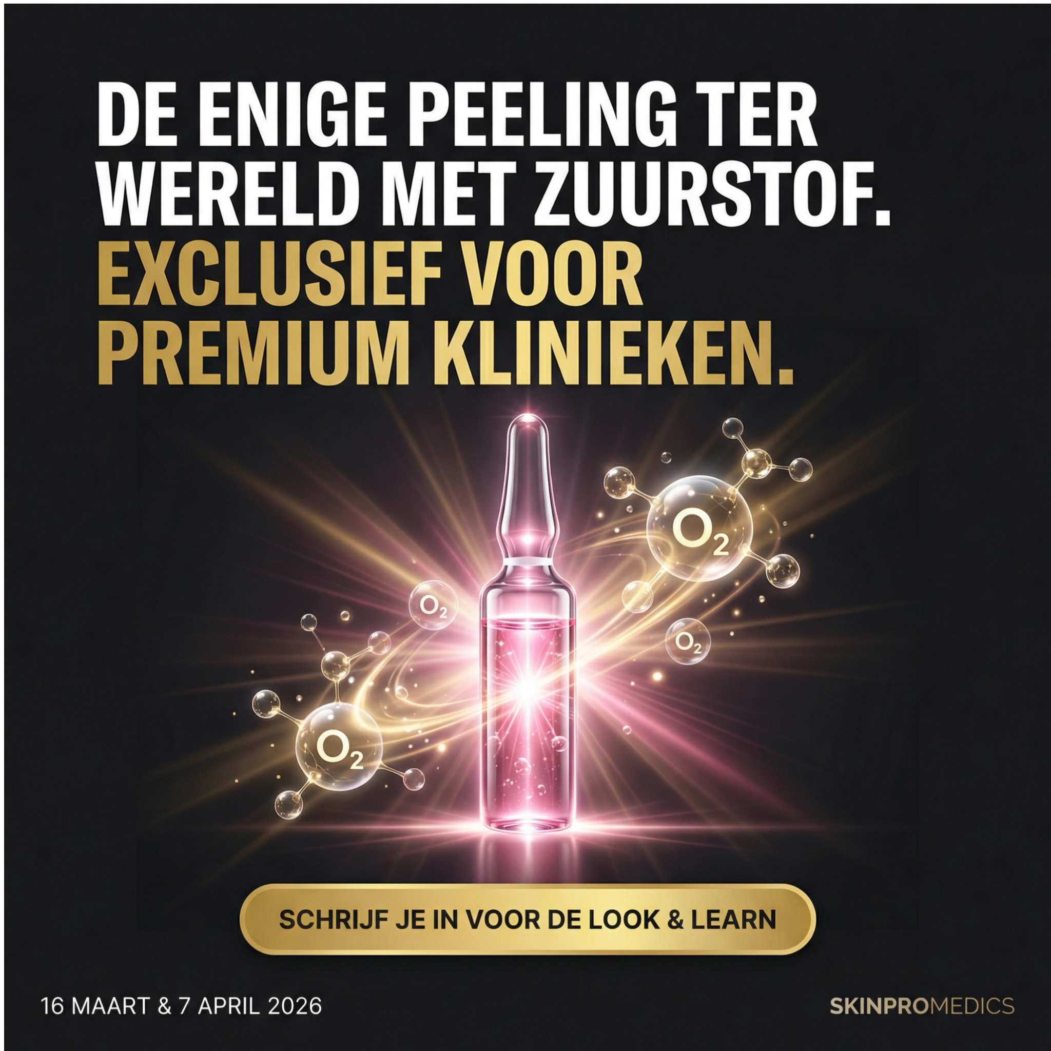 Skinpromedics - Benelux Facebook ad: De perfecte 'glass skin' glow in 10min