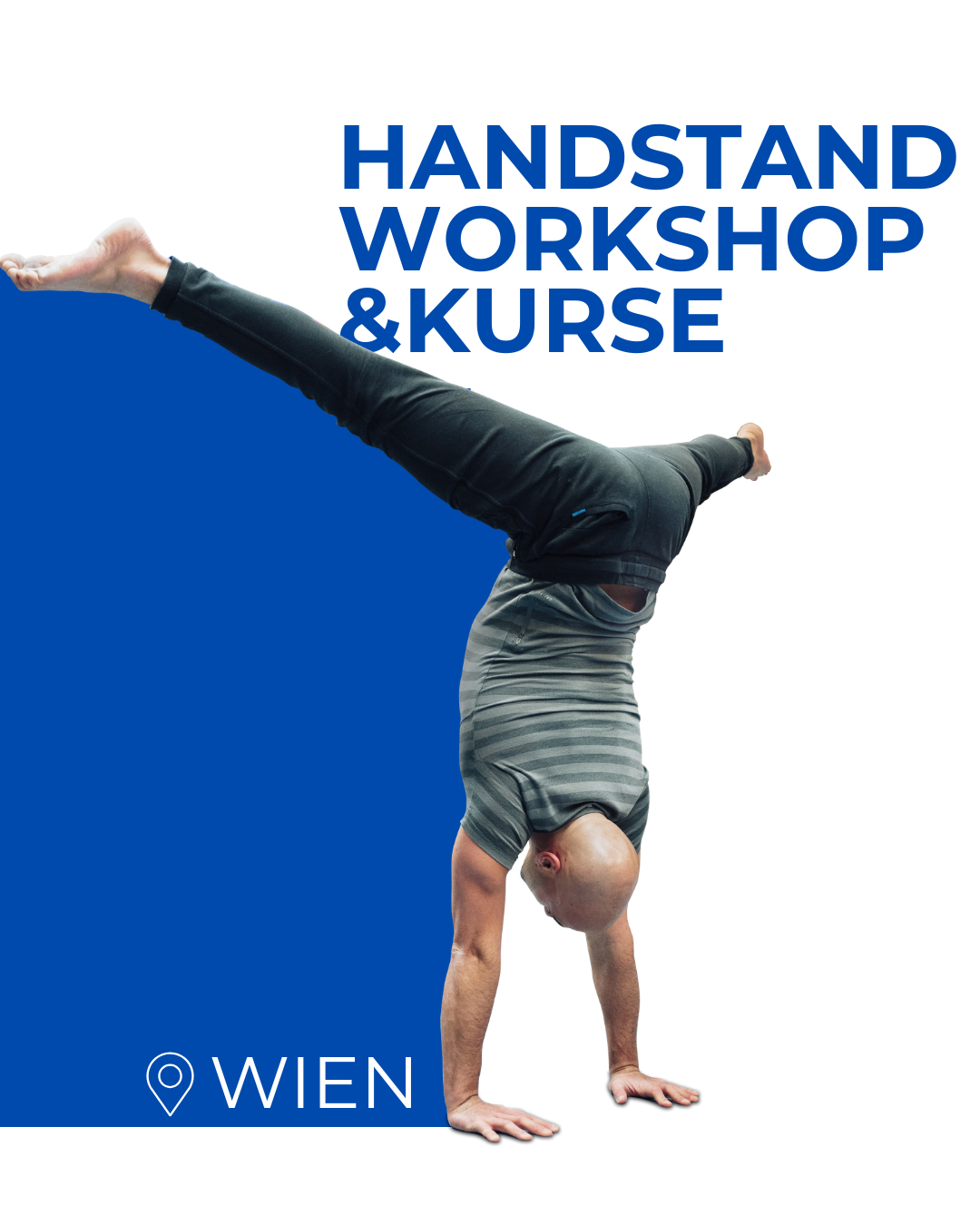 Dario Lo Voi Facebook ad: Handstand-Workshop in Wien, Technik, Balance & Kontrolle