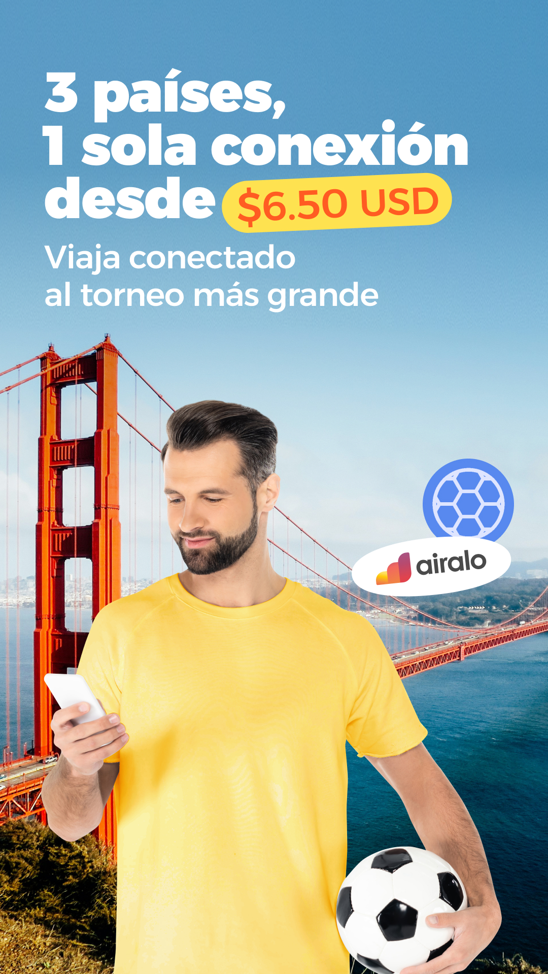 Airalo Global eSIM Store Facebook ad