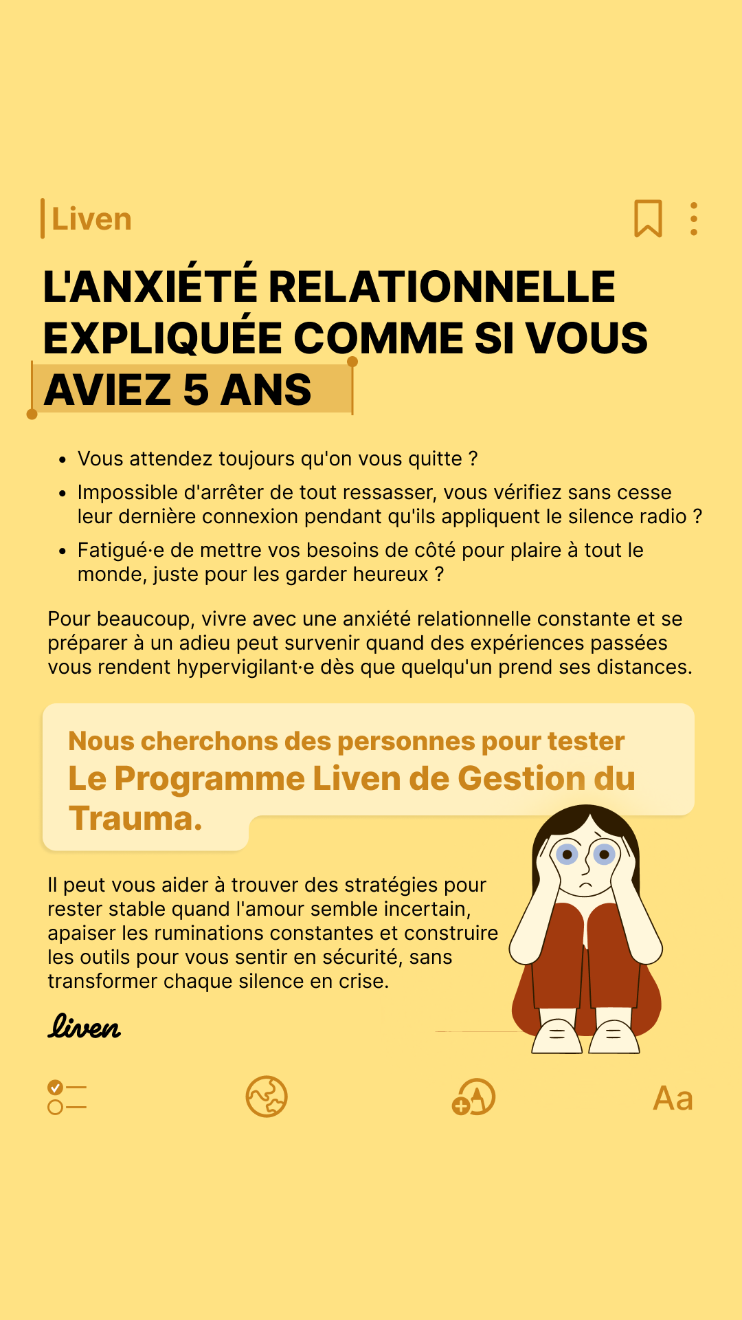 Olivia Parker Facebook ad