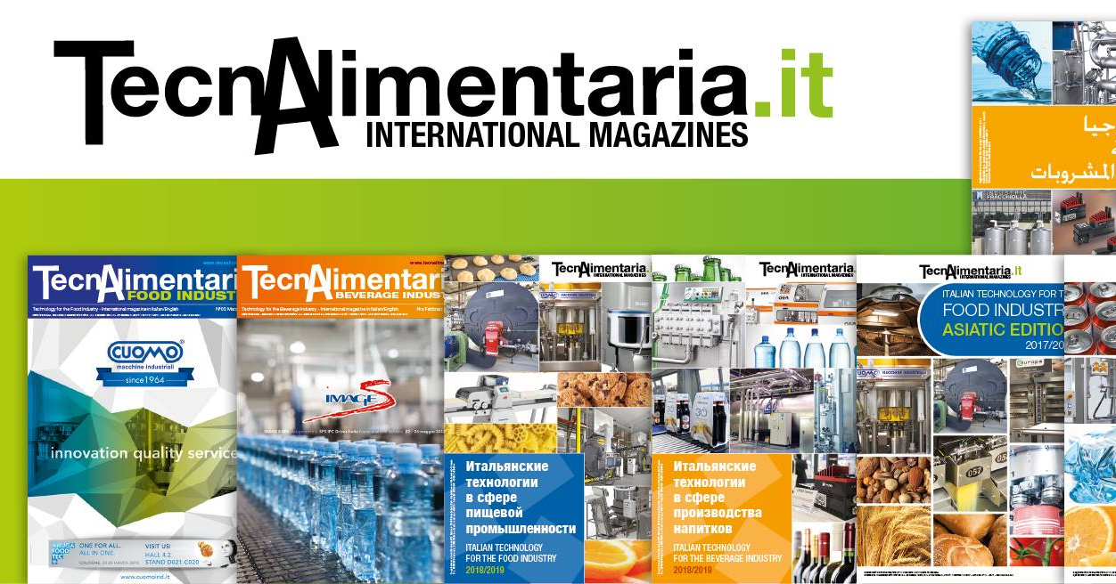 TecnAlimentaria International Magazines Facebook ad: Italian Technology for the Food & Beverage Industry.