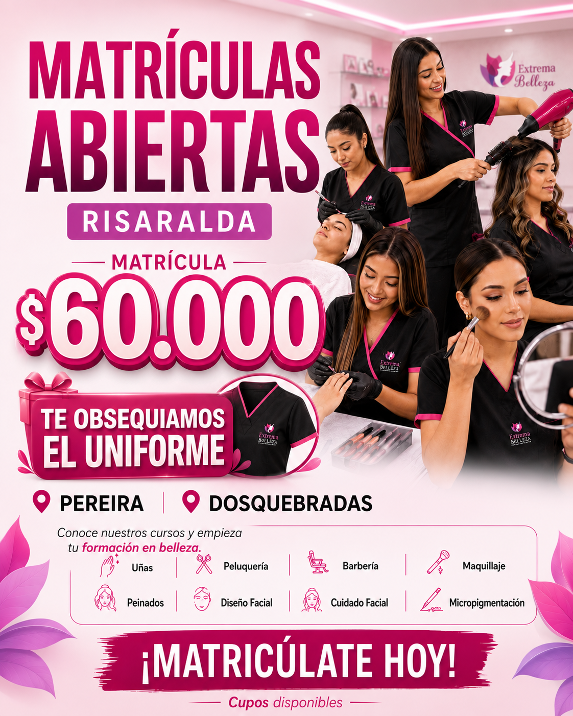 Extrema Belleza Risaralda Facebook ad: Chatea con nosotros