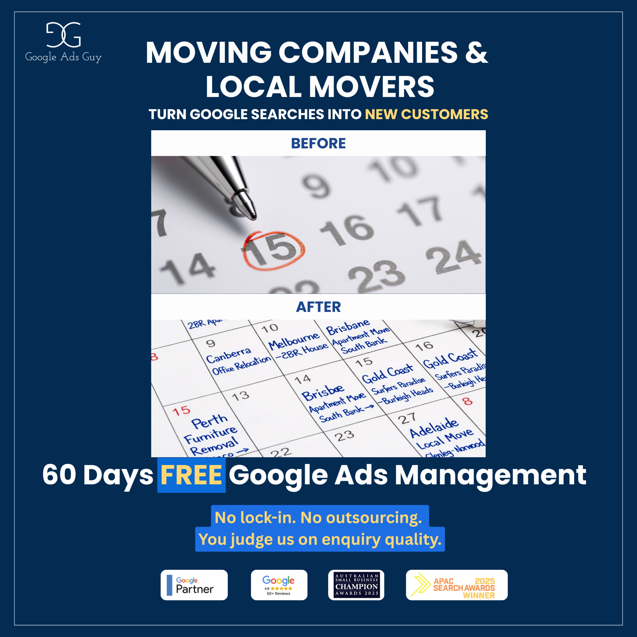 The Google Ads Guy Facebook ad from Feb 17, 2026