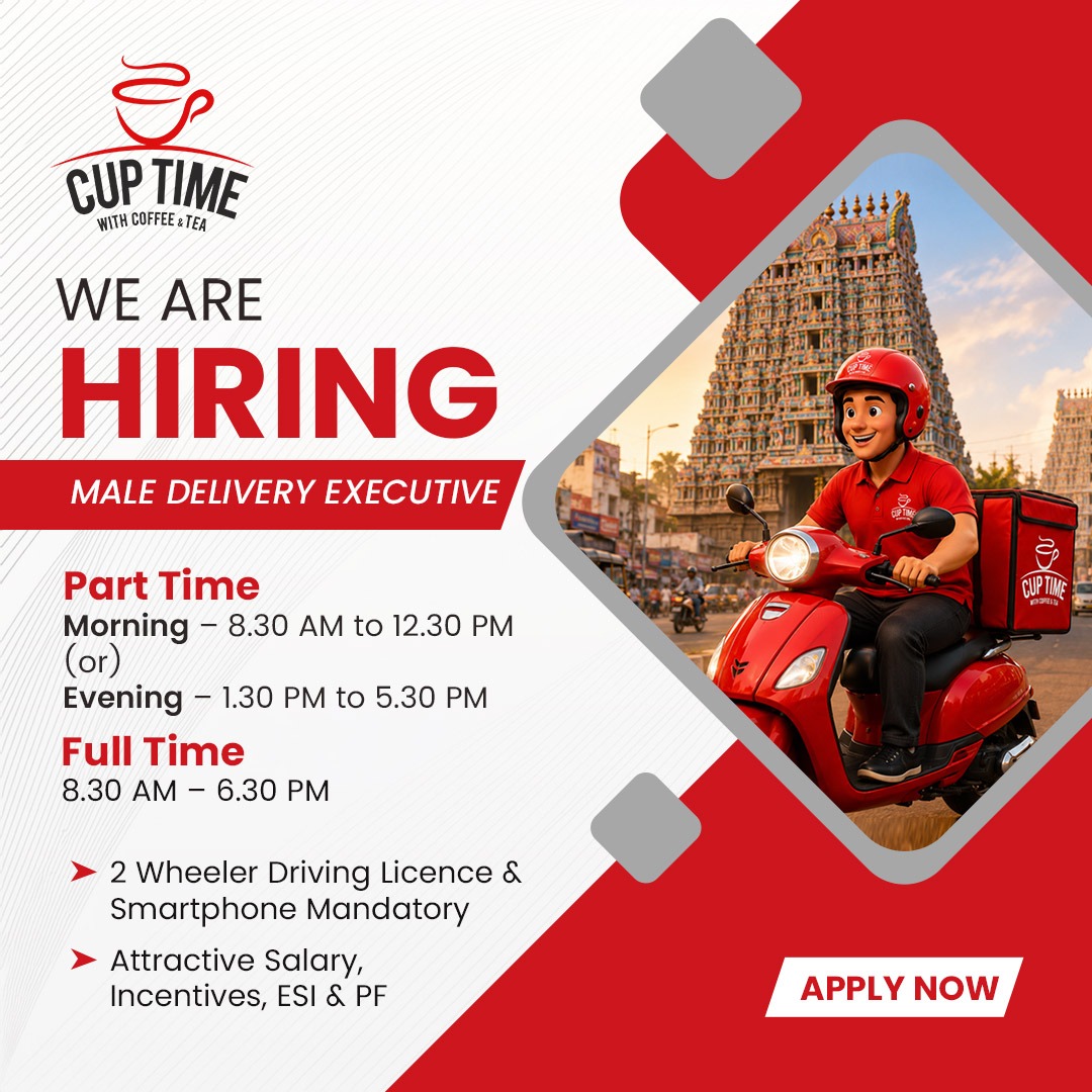Cup Time - B2B Coffee & Tea Delivery Business Facebook ad from May 13, 2026