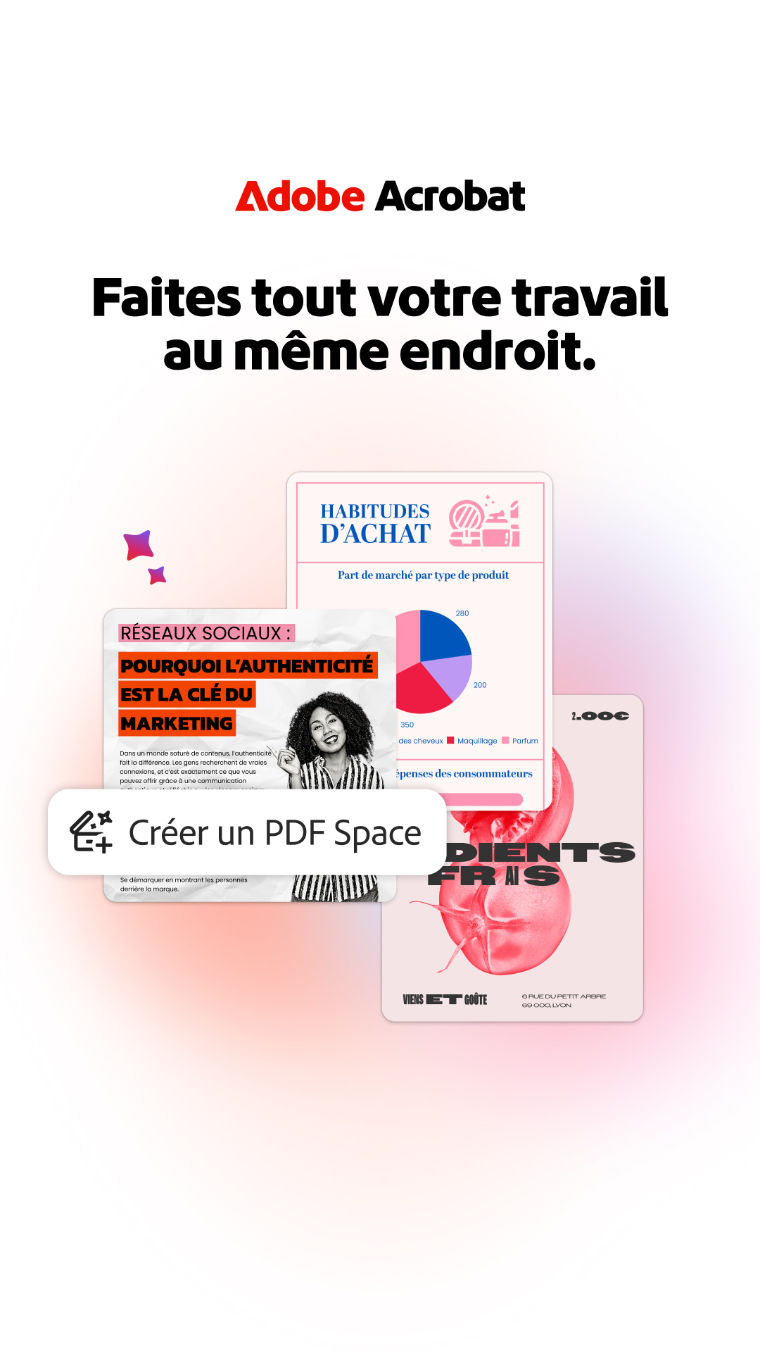 Adobe Acrobat Facebook ad
