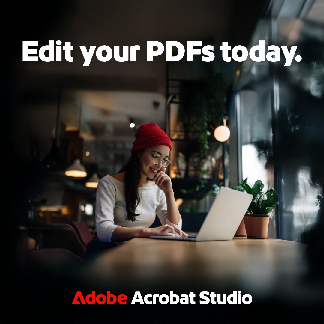 Adobe Acrobat Facebook ad